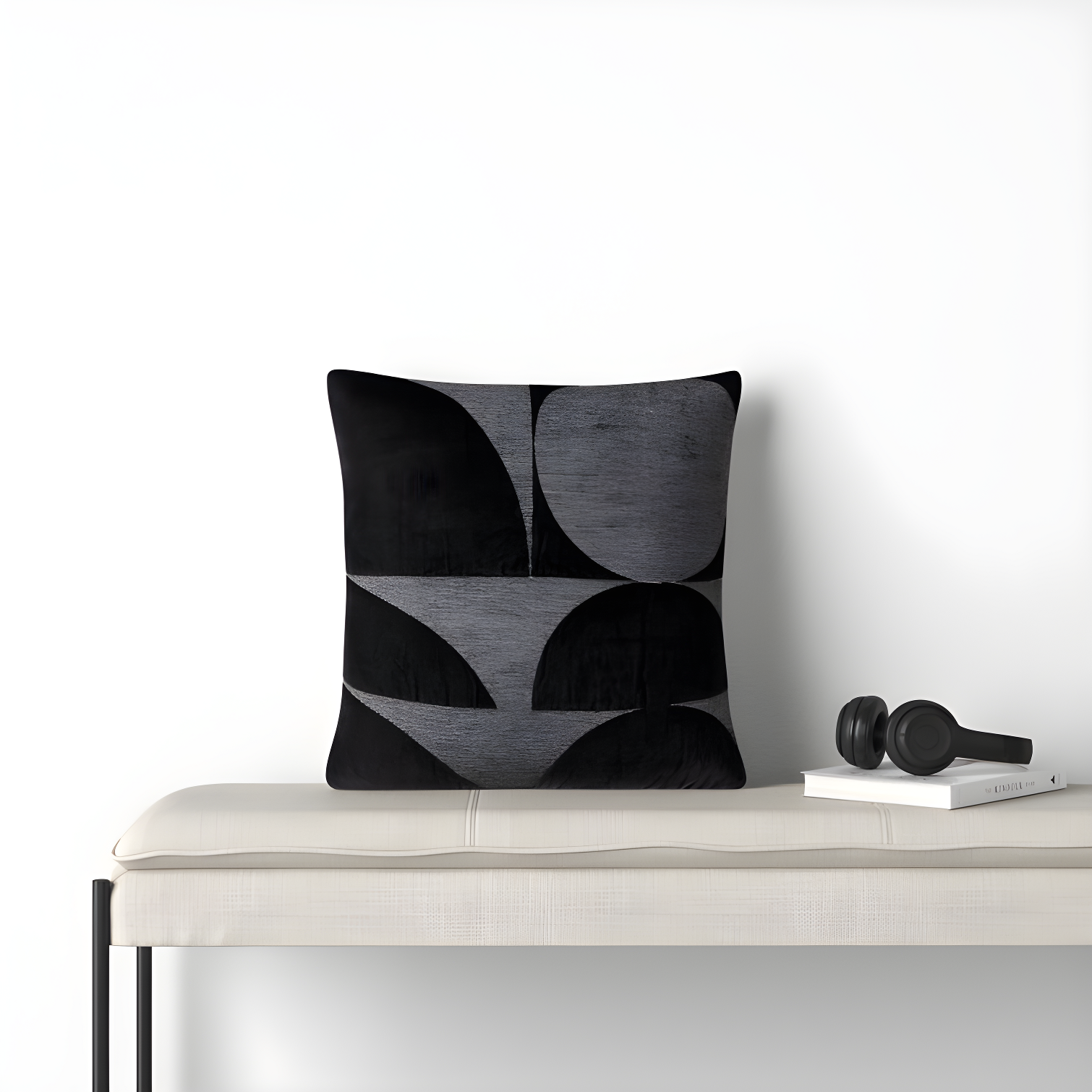 Joshelin Embroidered Cotton Throw Pillow