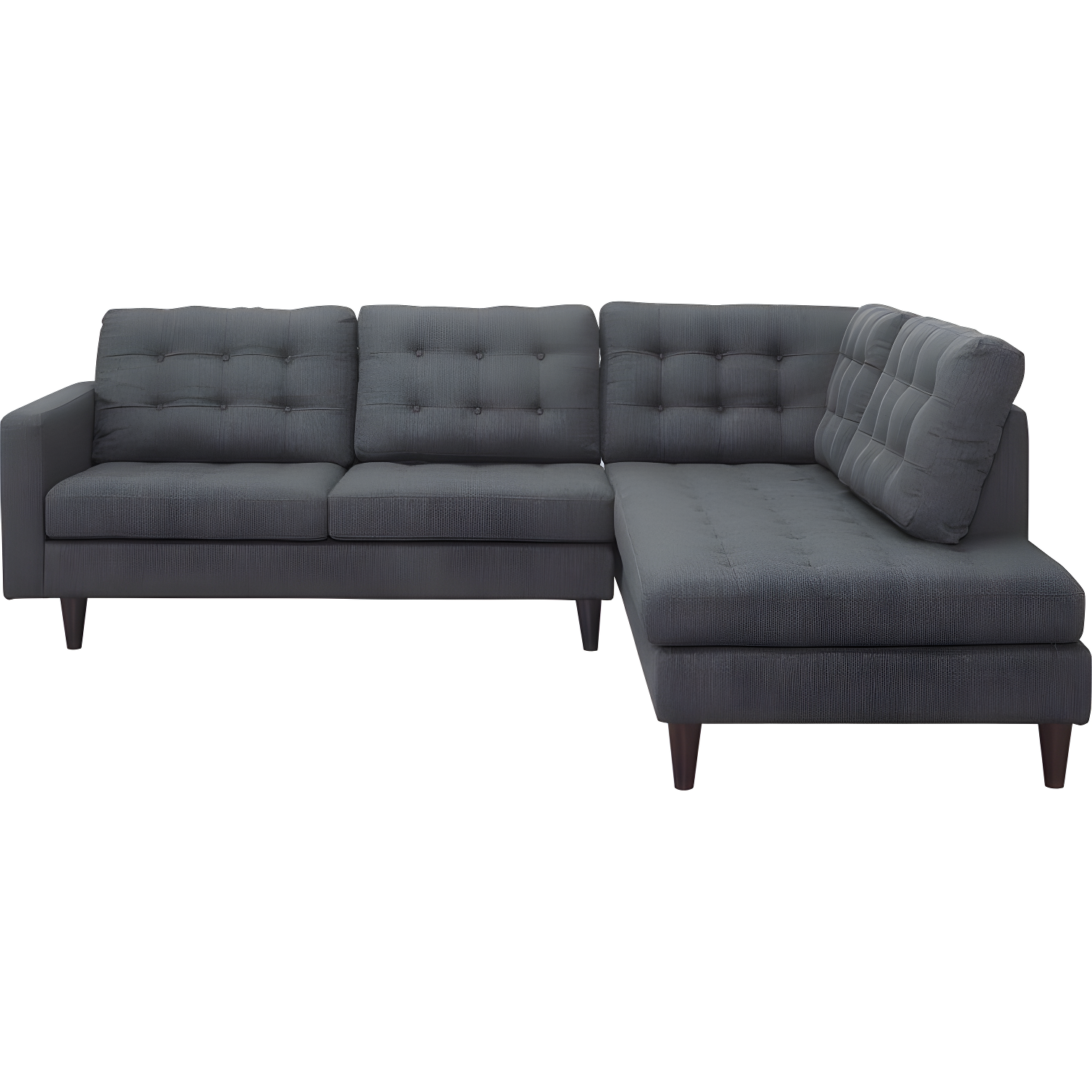 Modway Empress 2 Piece Upholstered Fabric Sectional