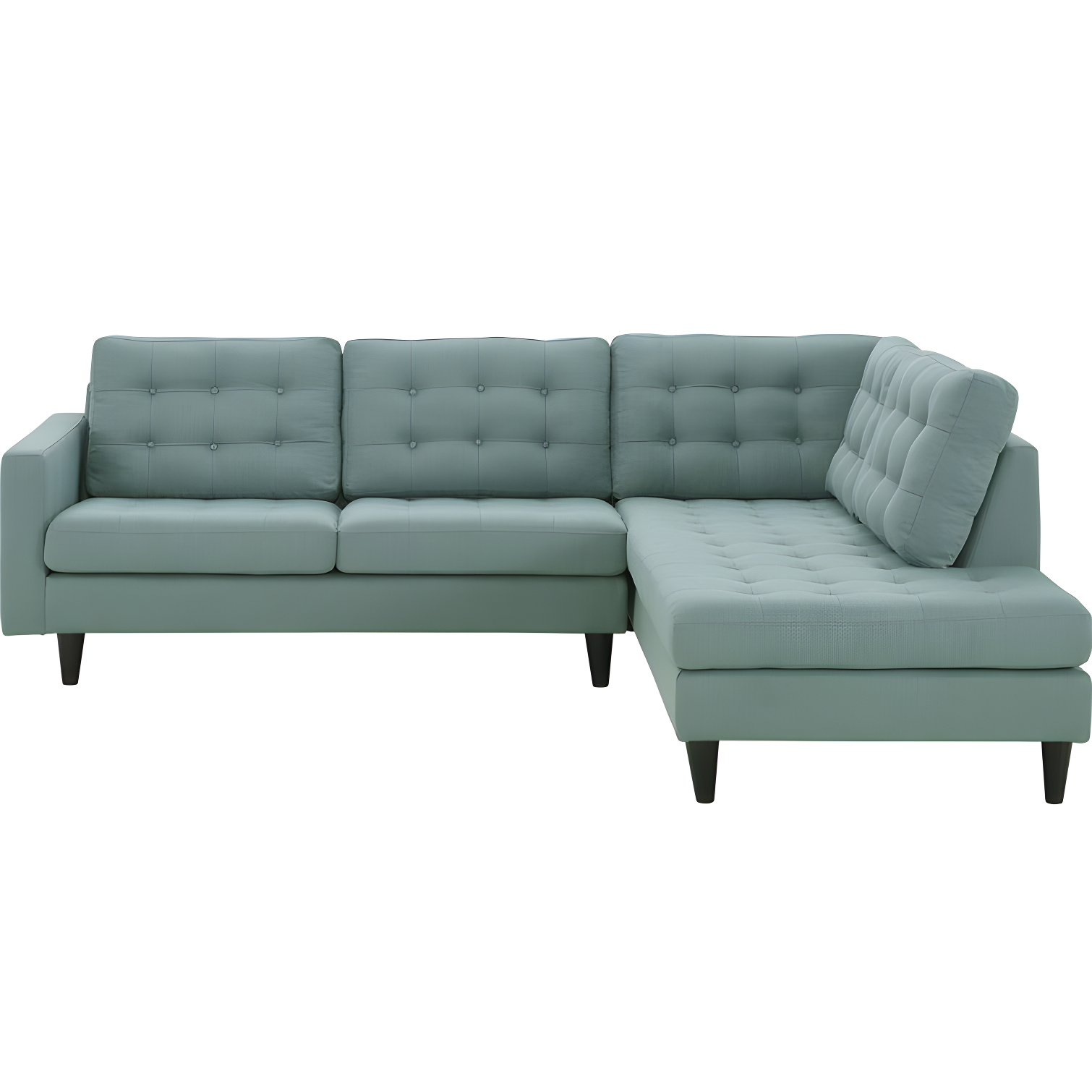 Modway Empress 2 Piece Upholstered Fabric Sectional