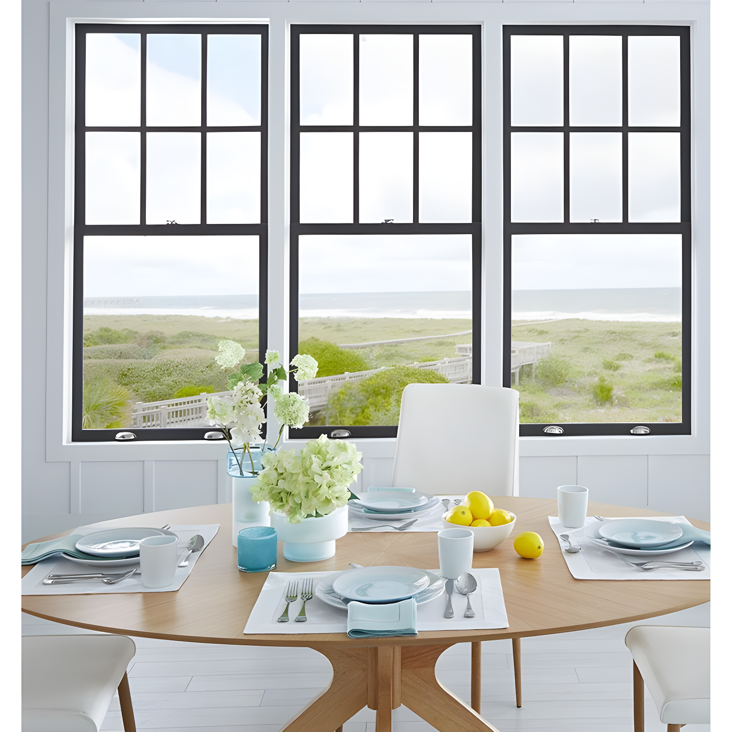 Almond 20" Linen Rectangular Placemat Set