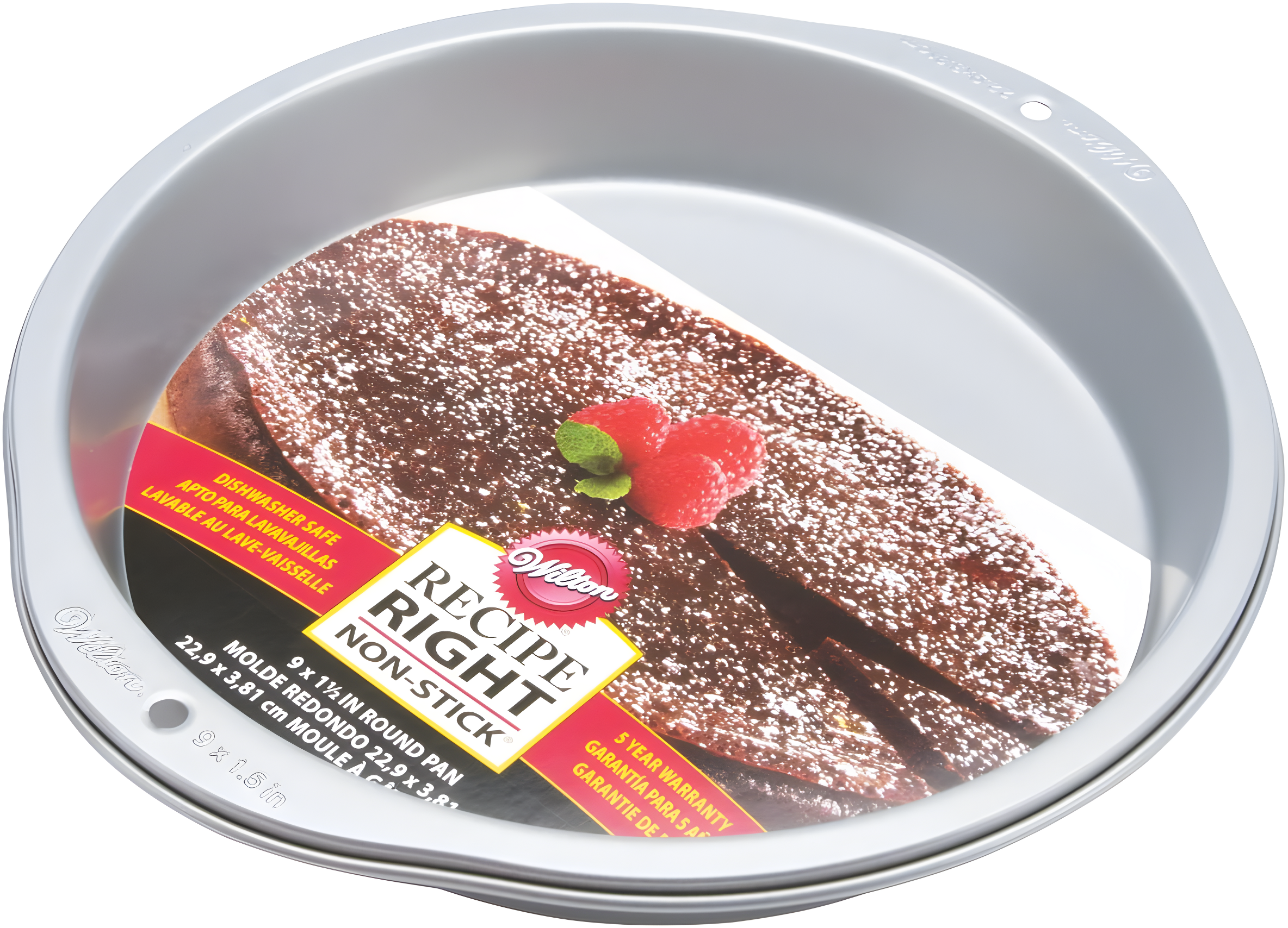 Wilton 9 in. W X 9 in. L Cake Pan Silver 1 pc