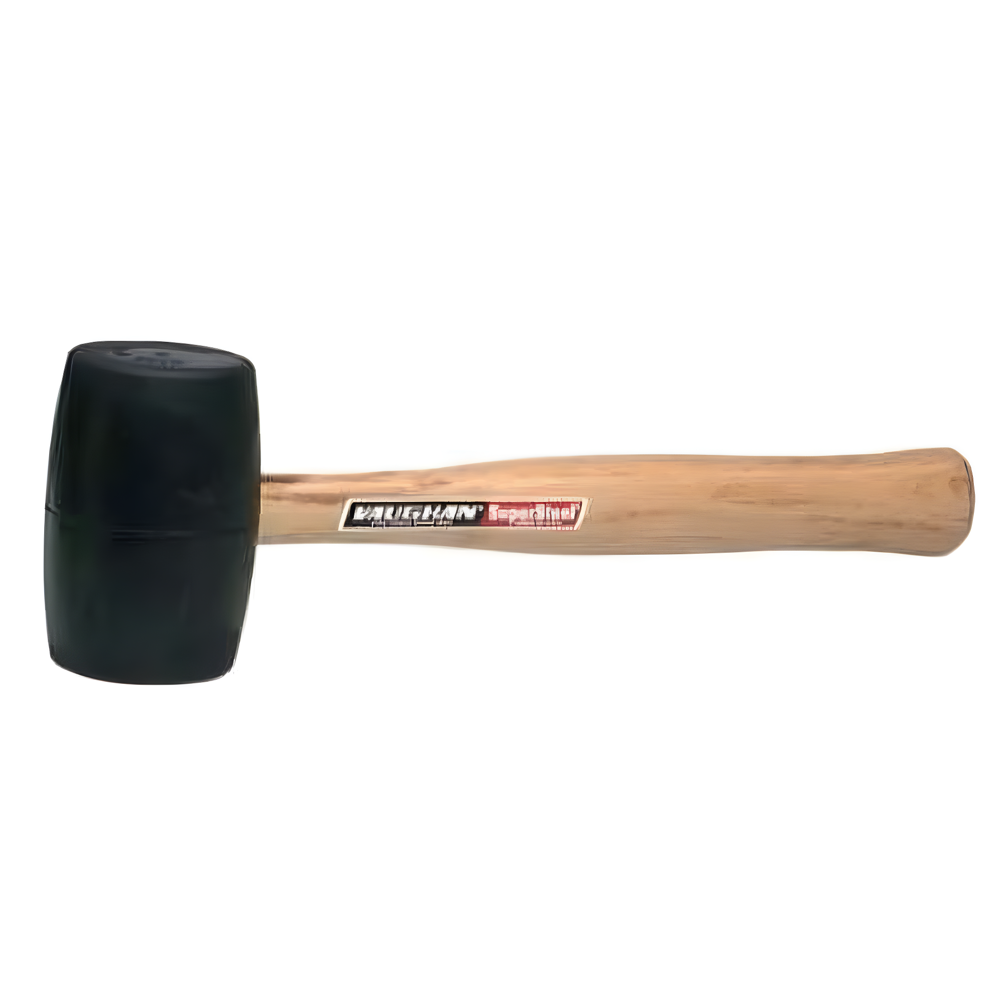 Vaughan 20 oz Black Solid Rubber Mallet