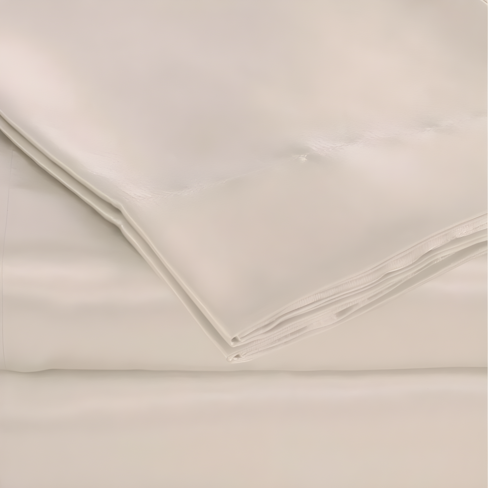 Queen Satin Sheet Set Ivory - Belles & Whistles