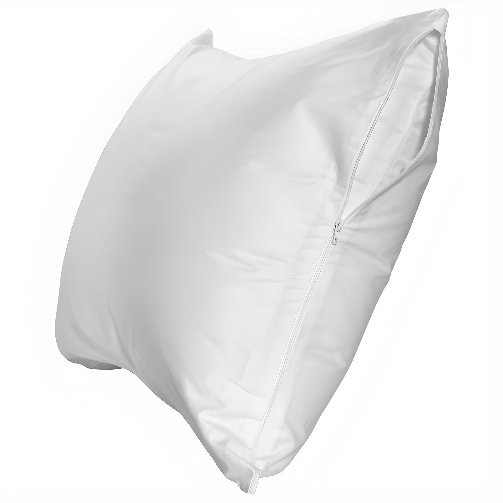 Sealy Jumbo Cotton Touch Pillow Protector: Zippered, Woven Fabric, Machine Washable, Tumble Dry, 65% Cotton 35% Polyester