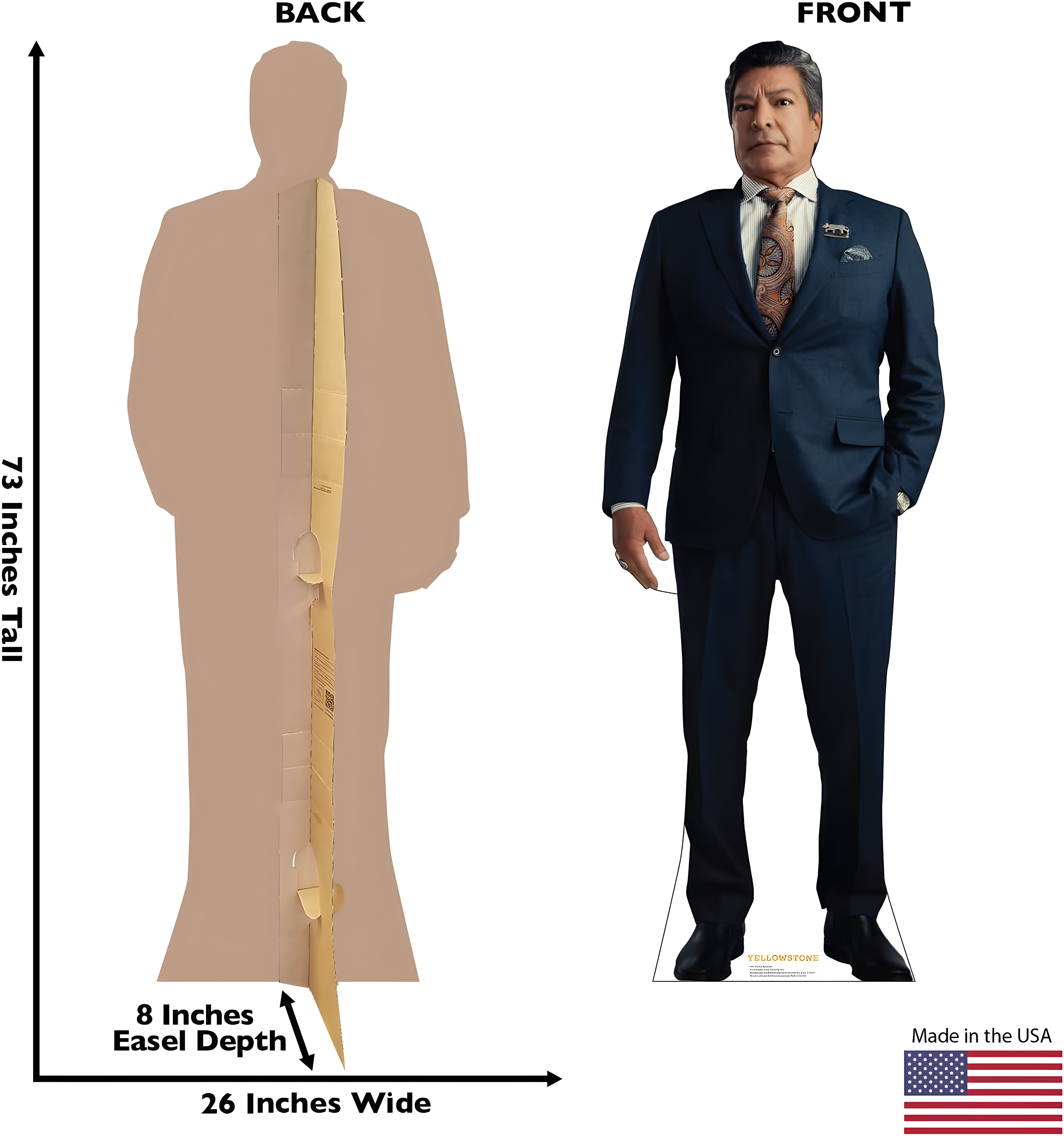 Thomas Rainwater Life-Size Cardboard Cutout Standee