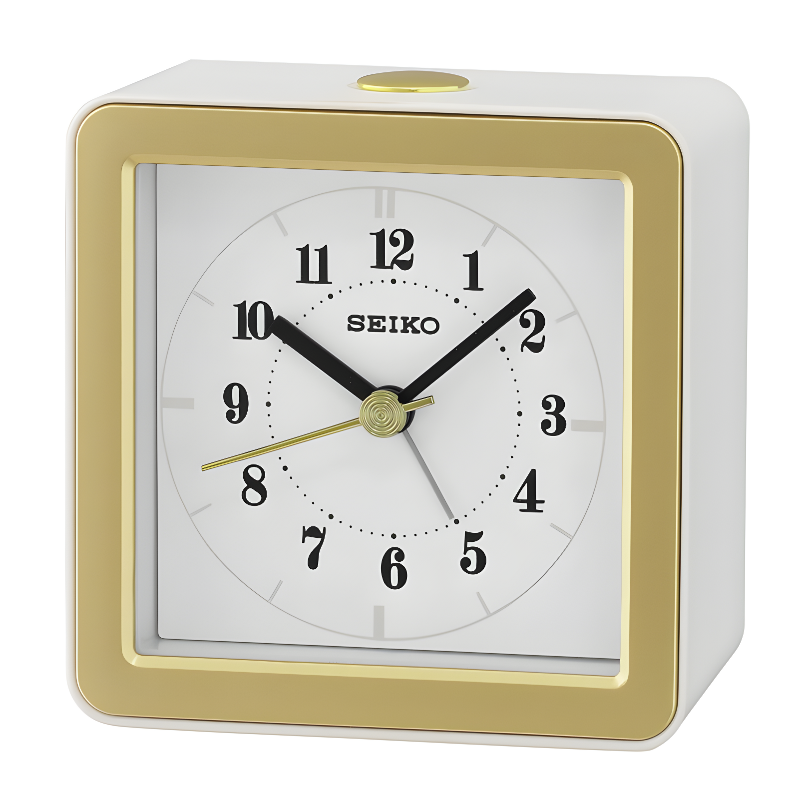 Seiko Gatsby Analog Quartz Alarm Tabletop Clock