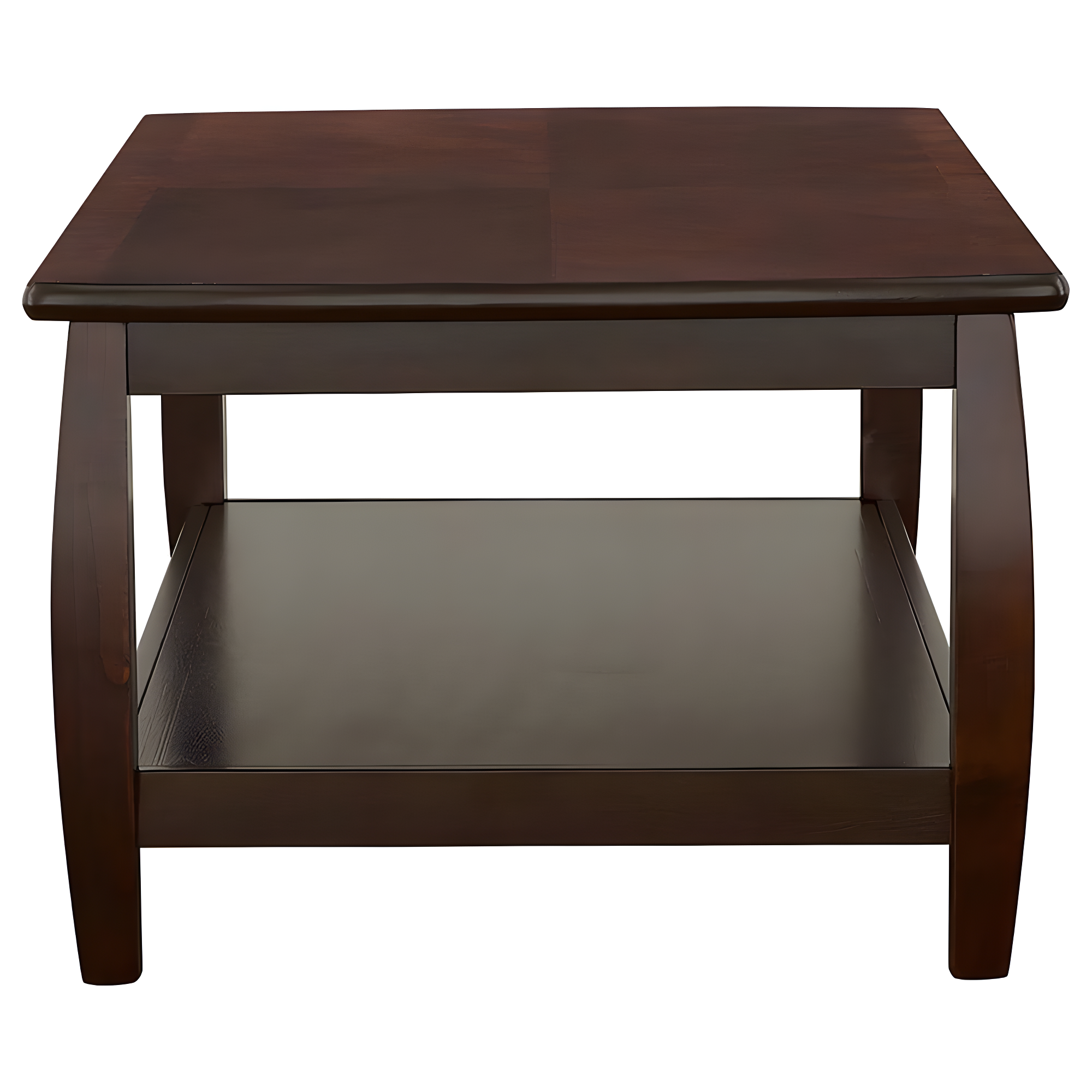Coaster Dixon 3-Piece Wood Coffee Table Set with Shelf in Cappuccino