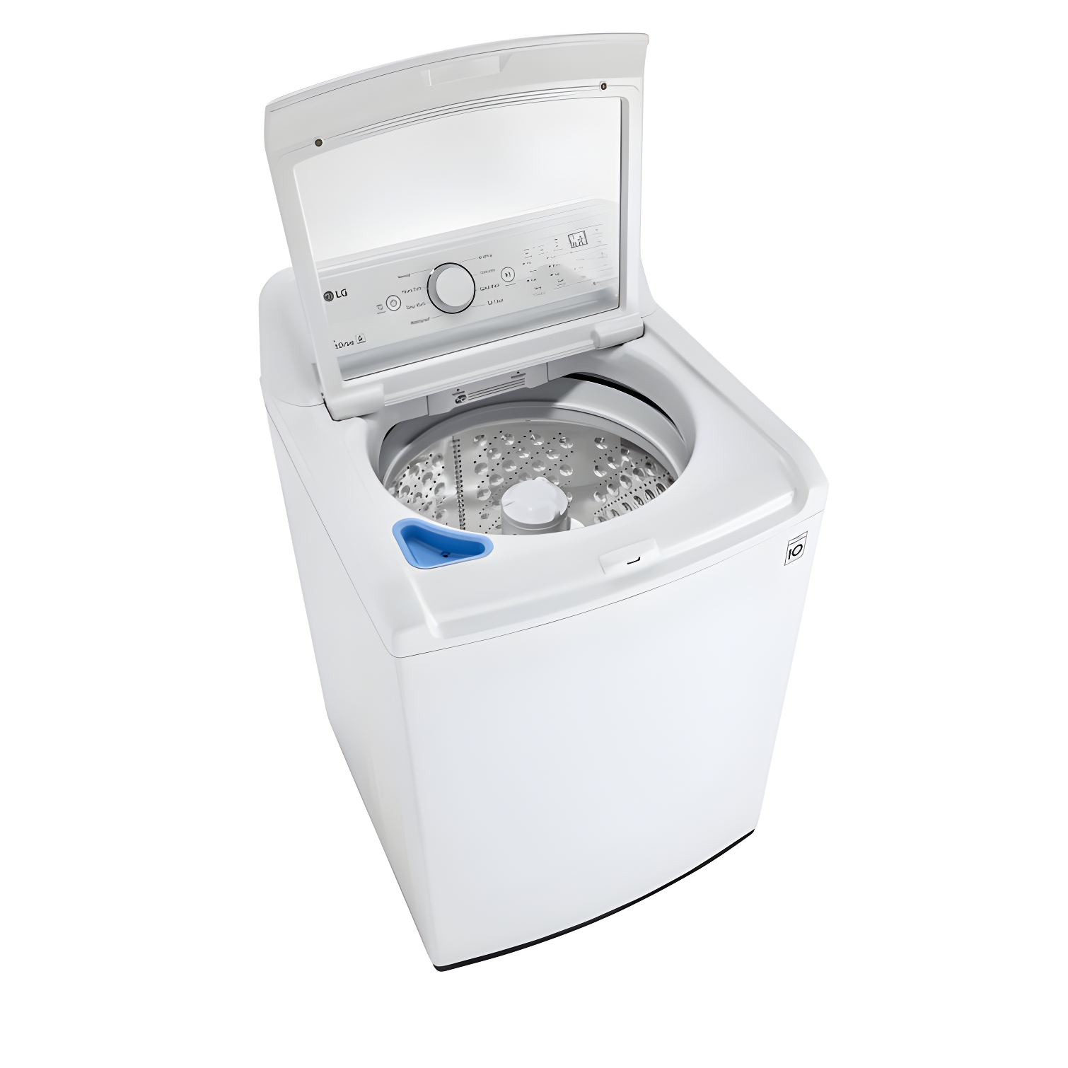 LG 4.3 cu. ft. Ultra Large Capacity Top Load Washer with 4-Way Agitator & TurboDrum Technology, White