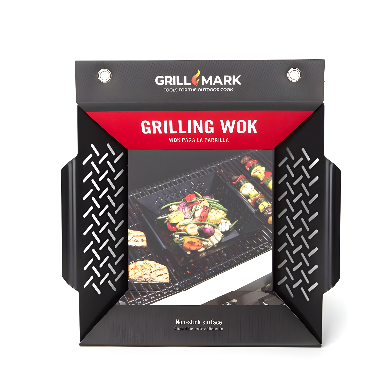 Grill Mark Grill Mark Steel Wok Topper 1 pk