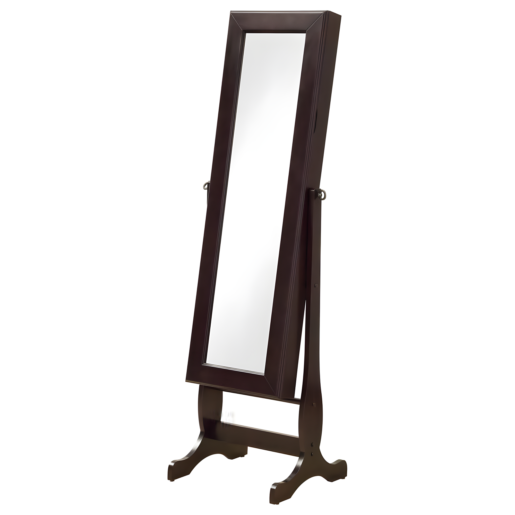 Coaster Jewelry Armoire Mirror in White