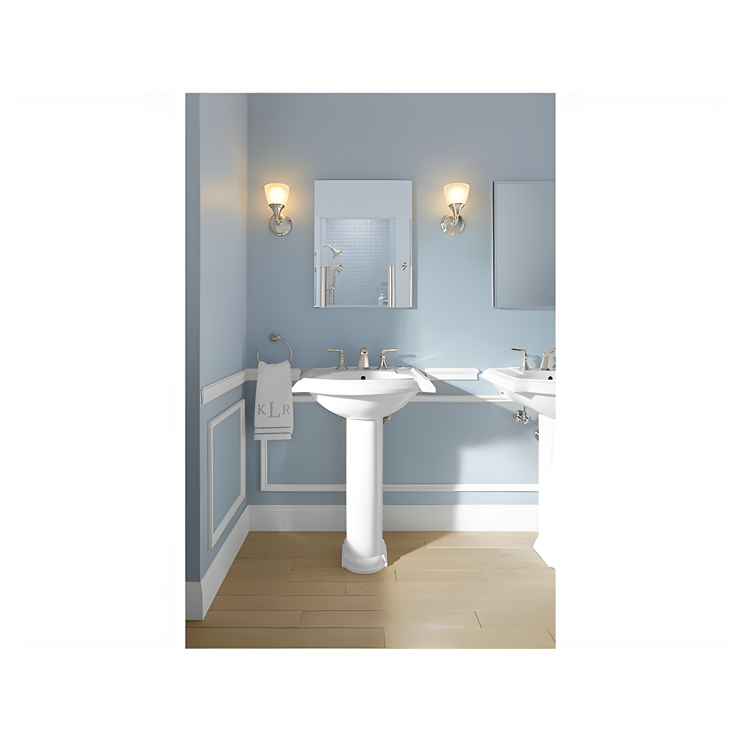 CLC Recessed or Surface Mount Frameless Aluminum Medicine Cabinet Adjustable Shelves