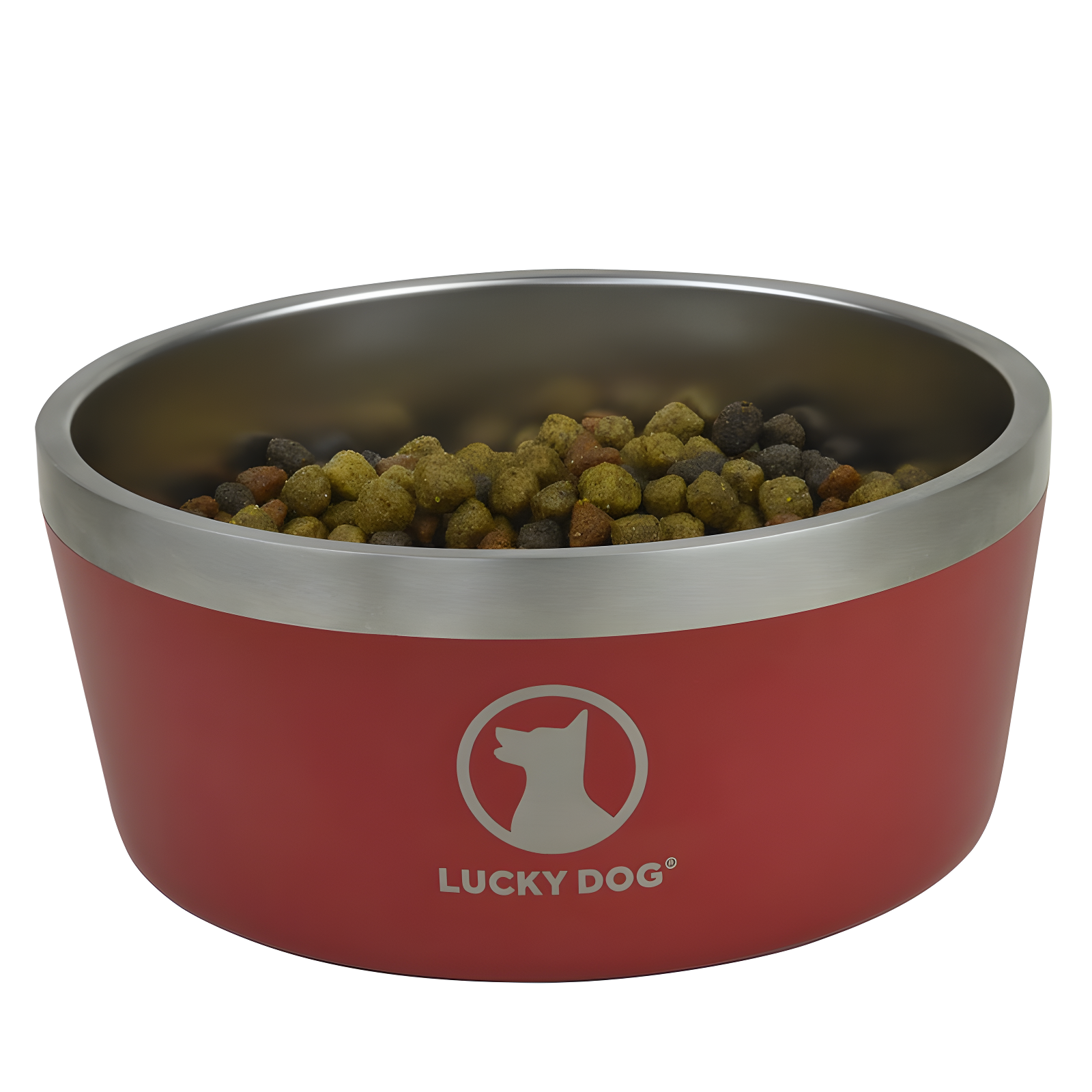 Lucky Dog Lucky Dog INDULGE 5 Double Wall Stainless Steel Dog Bowl