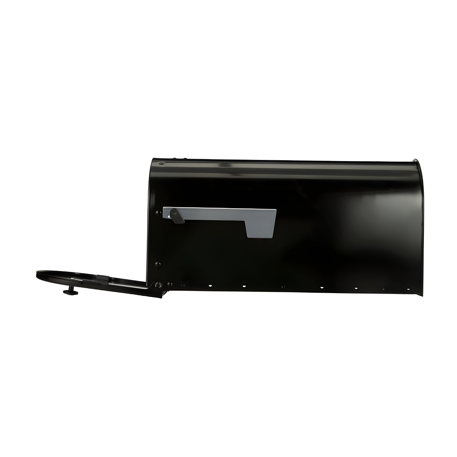 Architectural Mailboxes Edwards Post Mount Mailbox Black