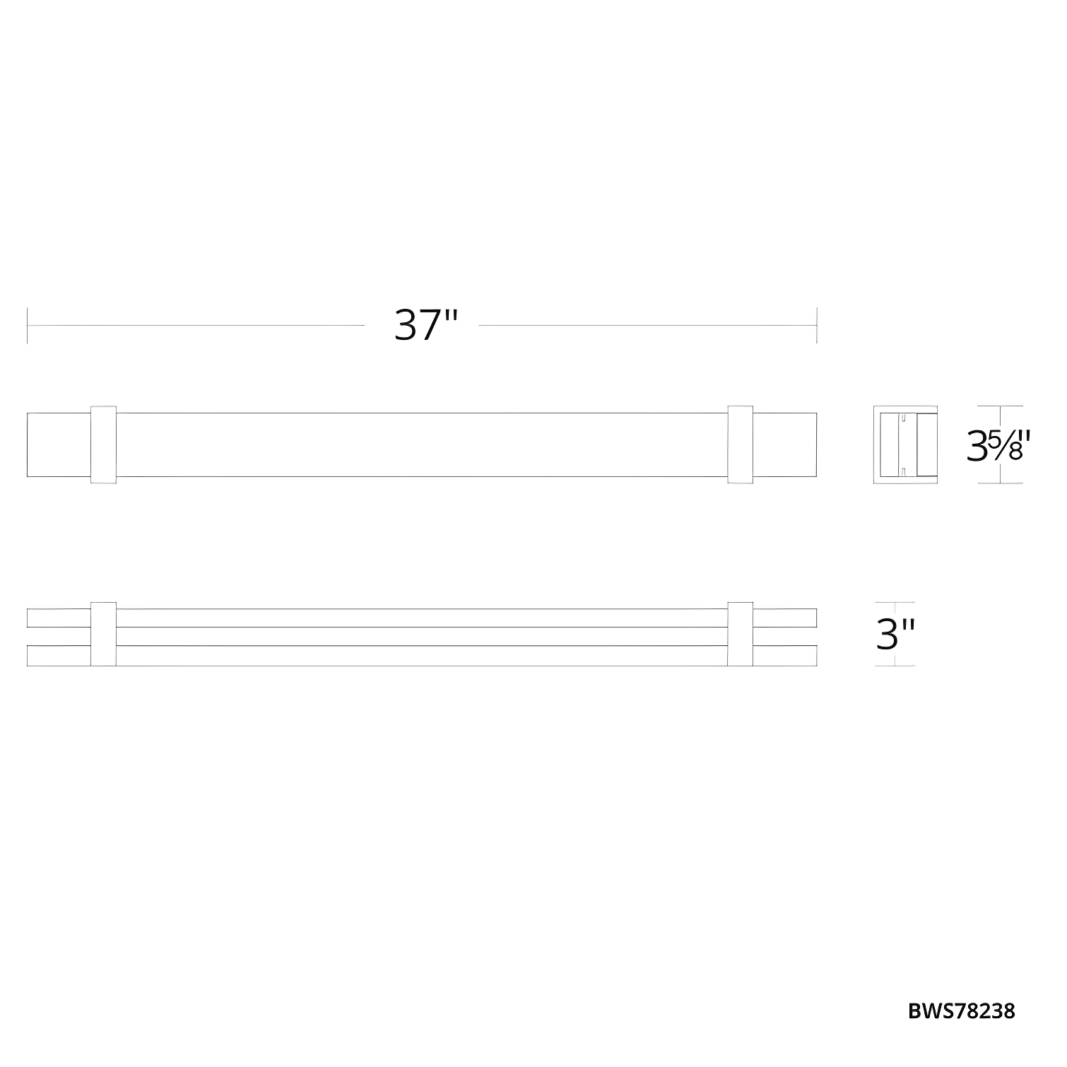 Verandah Dimmable LED Vanity Light