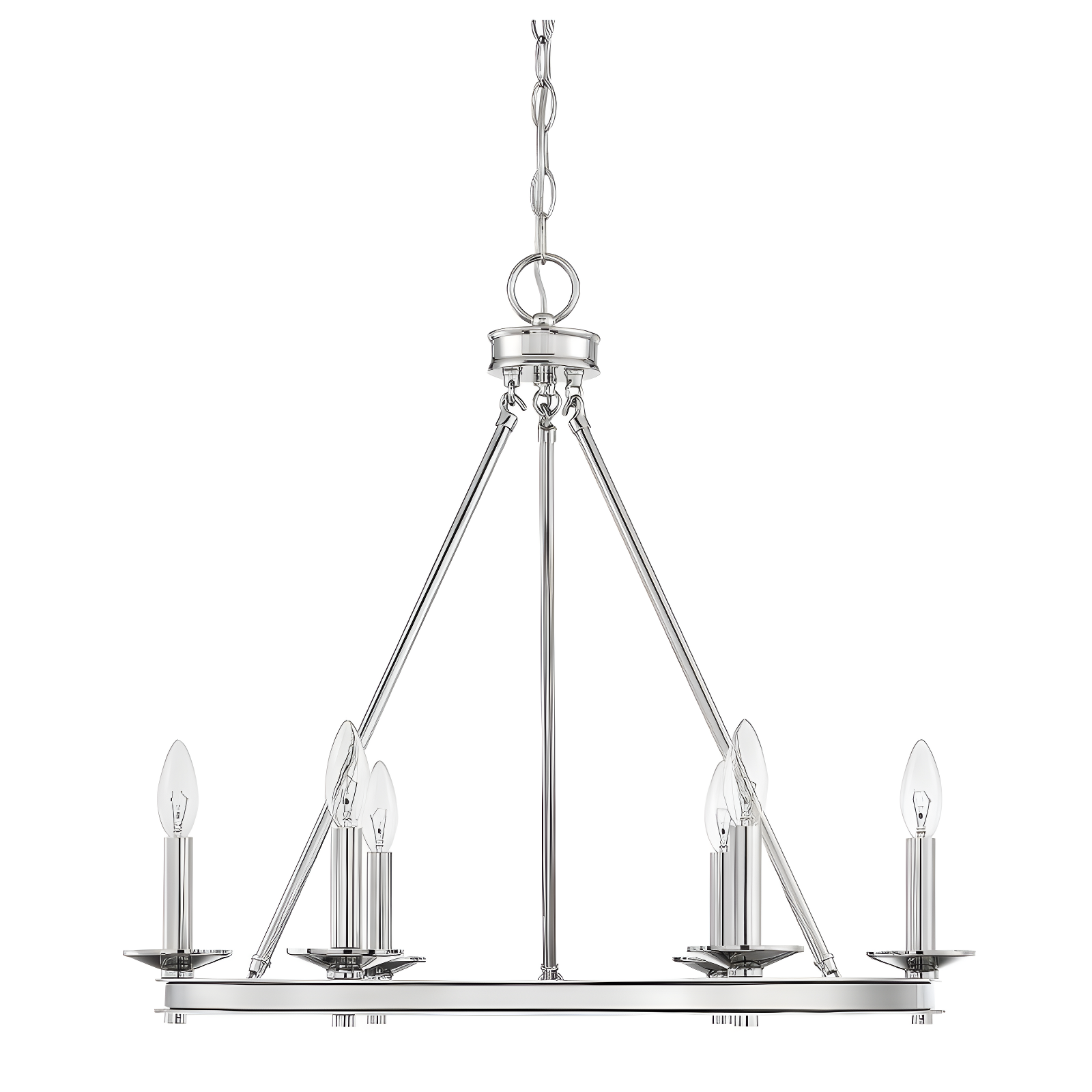 Savoy House Middleton 6 - Light Chandelier in  Warm Brass