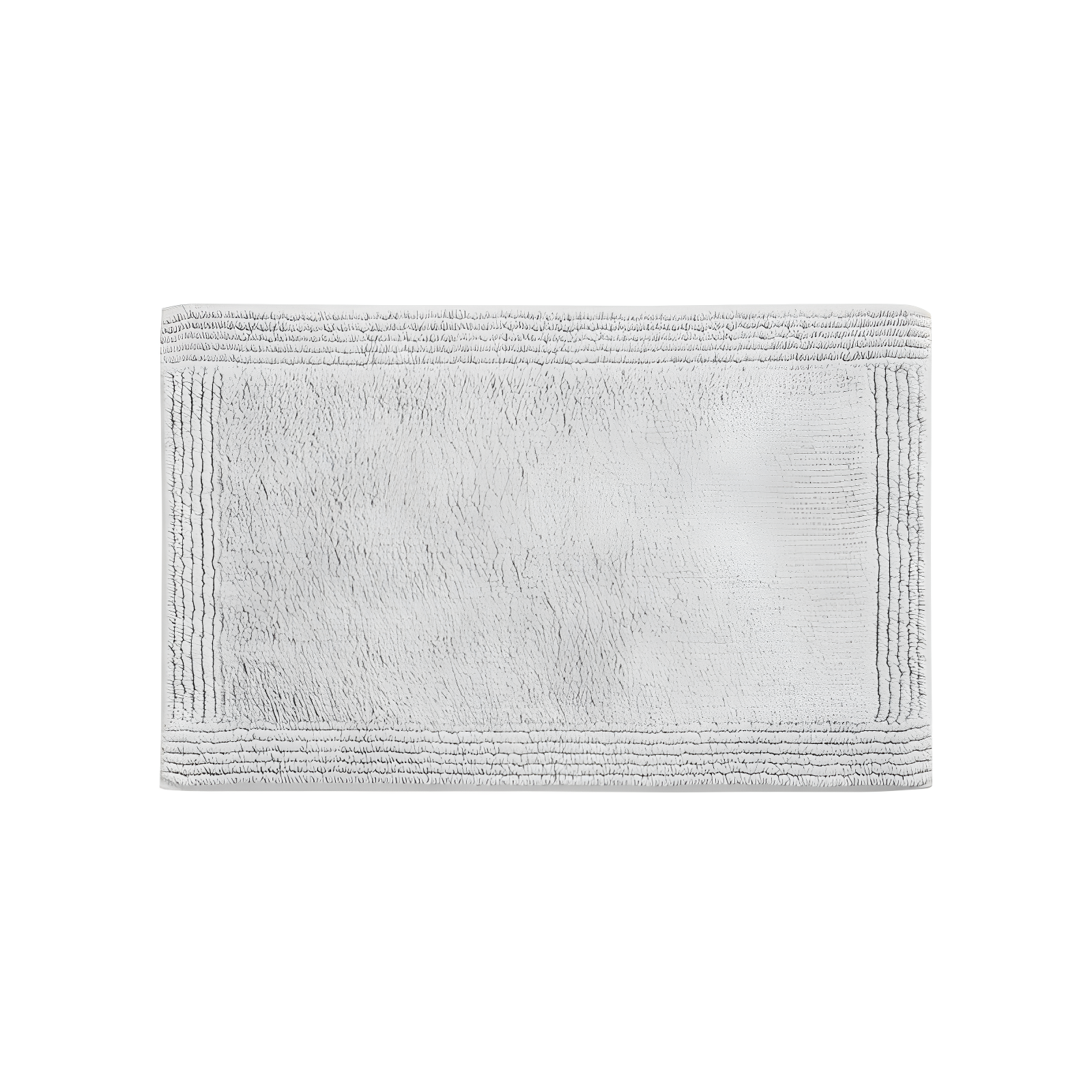 Splendor 100% Cotton Tufted 3000 GSM Reversible Bath Rug