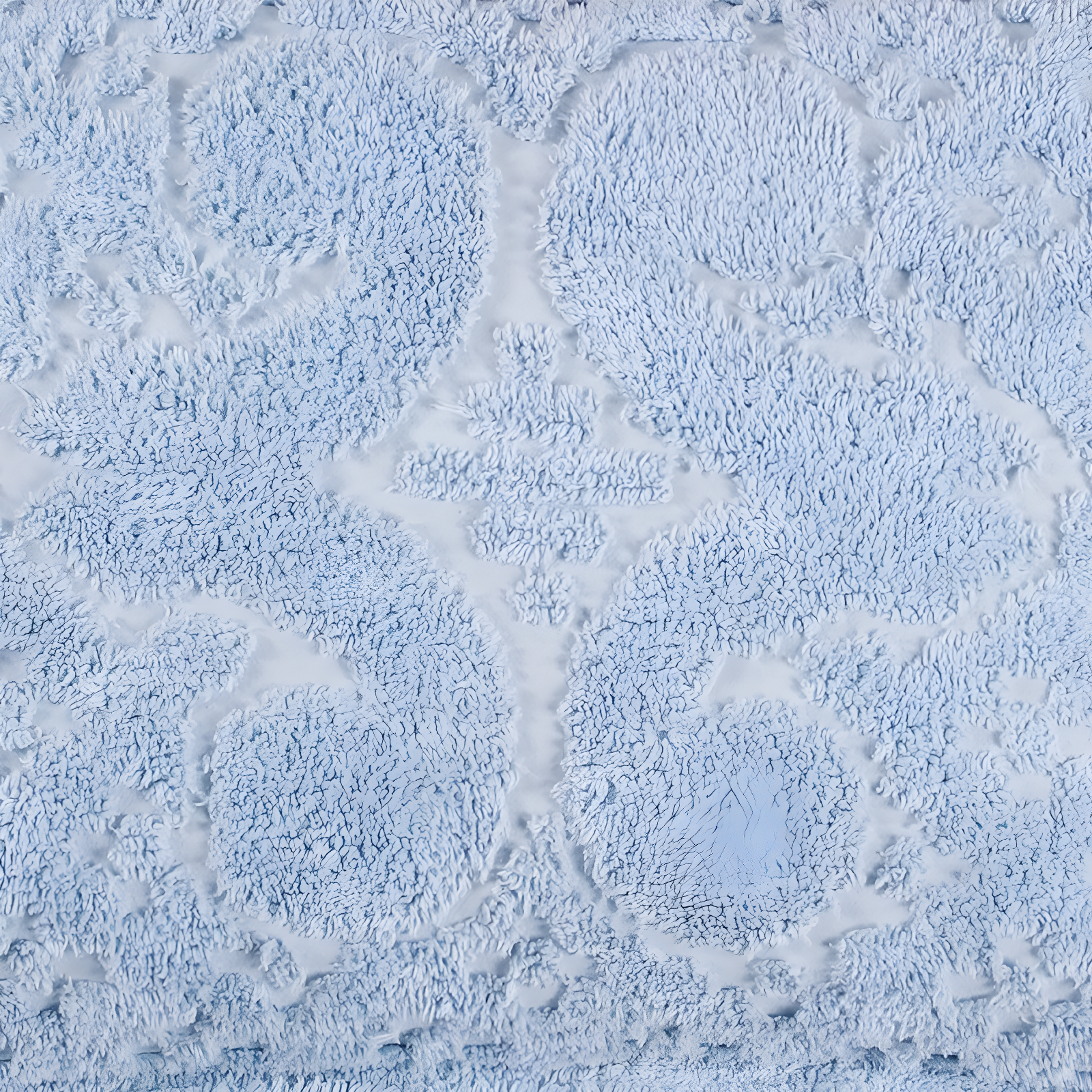 Better Trends Ashton – Luxurious 100% Cotton Tufted Euro Sham in Medallion Design, Super Soft & Lightweight, 26” x 26”, Blue