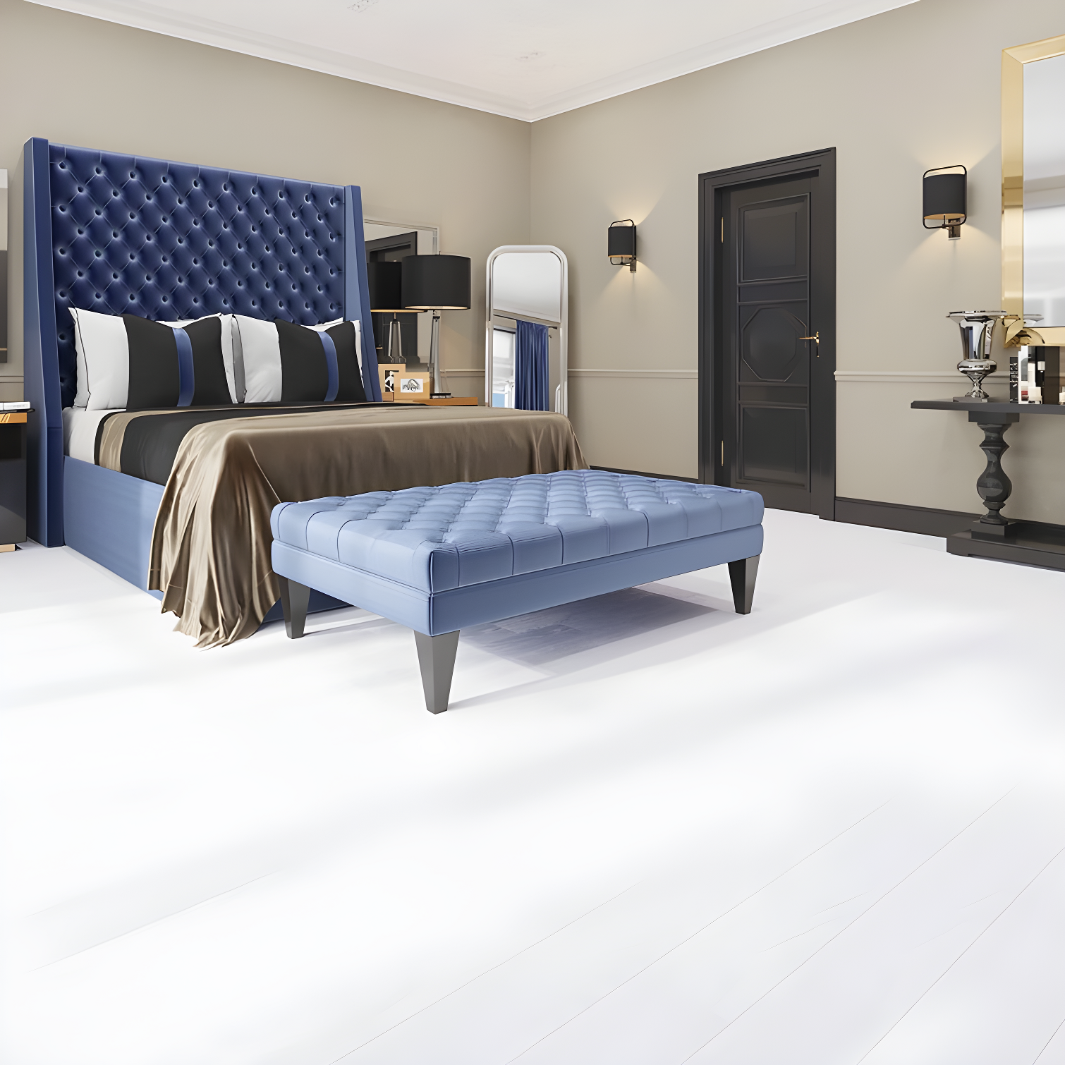 BaseCore 12mil x 6" W x 36" L Peel and Stick Luxury Vinyl Plank Flooring