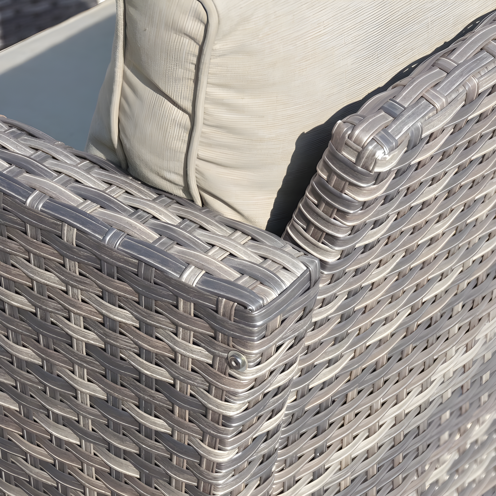 Harbin 5 Piece Rattan Sofa Seating Group with Cushions