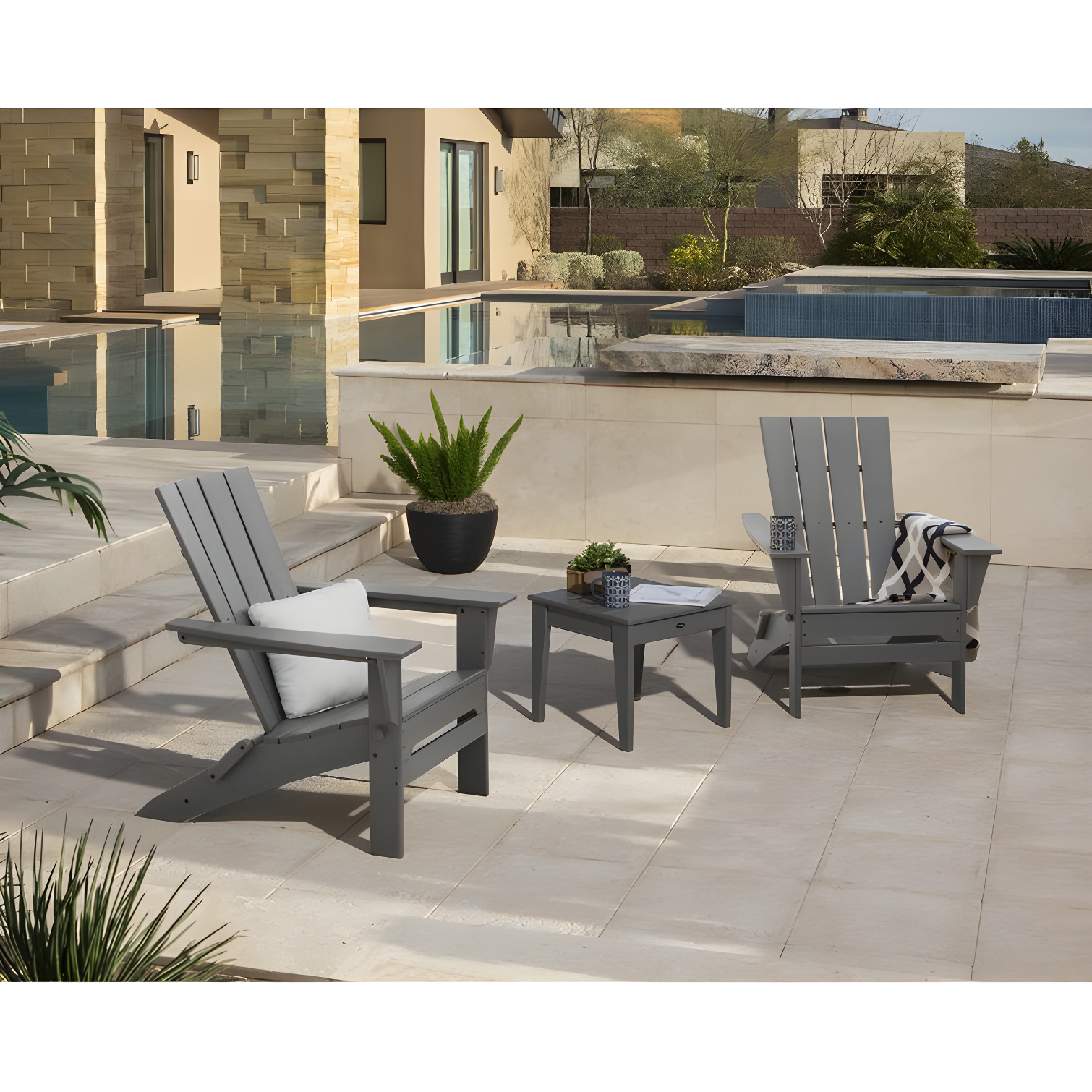 Modern Curveback Adirondack Chair