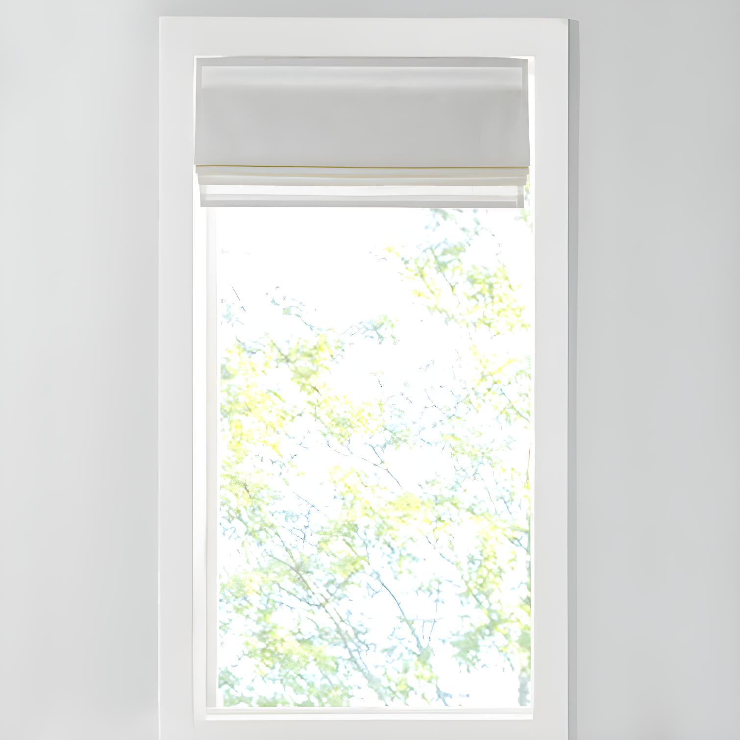 Madison Park Kyler Linen Blend Light Filtering Single Roman Shade