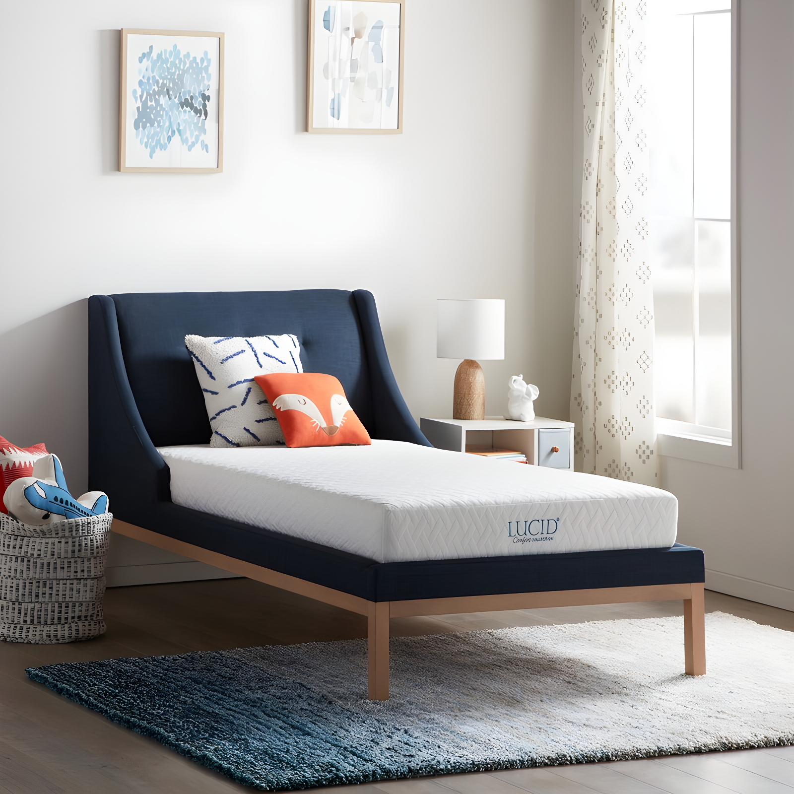 LUCID Firm Cooling Gel infused Memory Foam Mattresses
