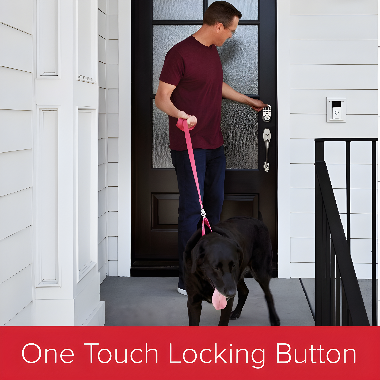 Halo Wi-Fi Smart Lock Keypad Single Cylinder Deadbolt with Smartkey Security