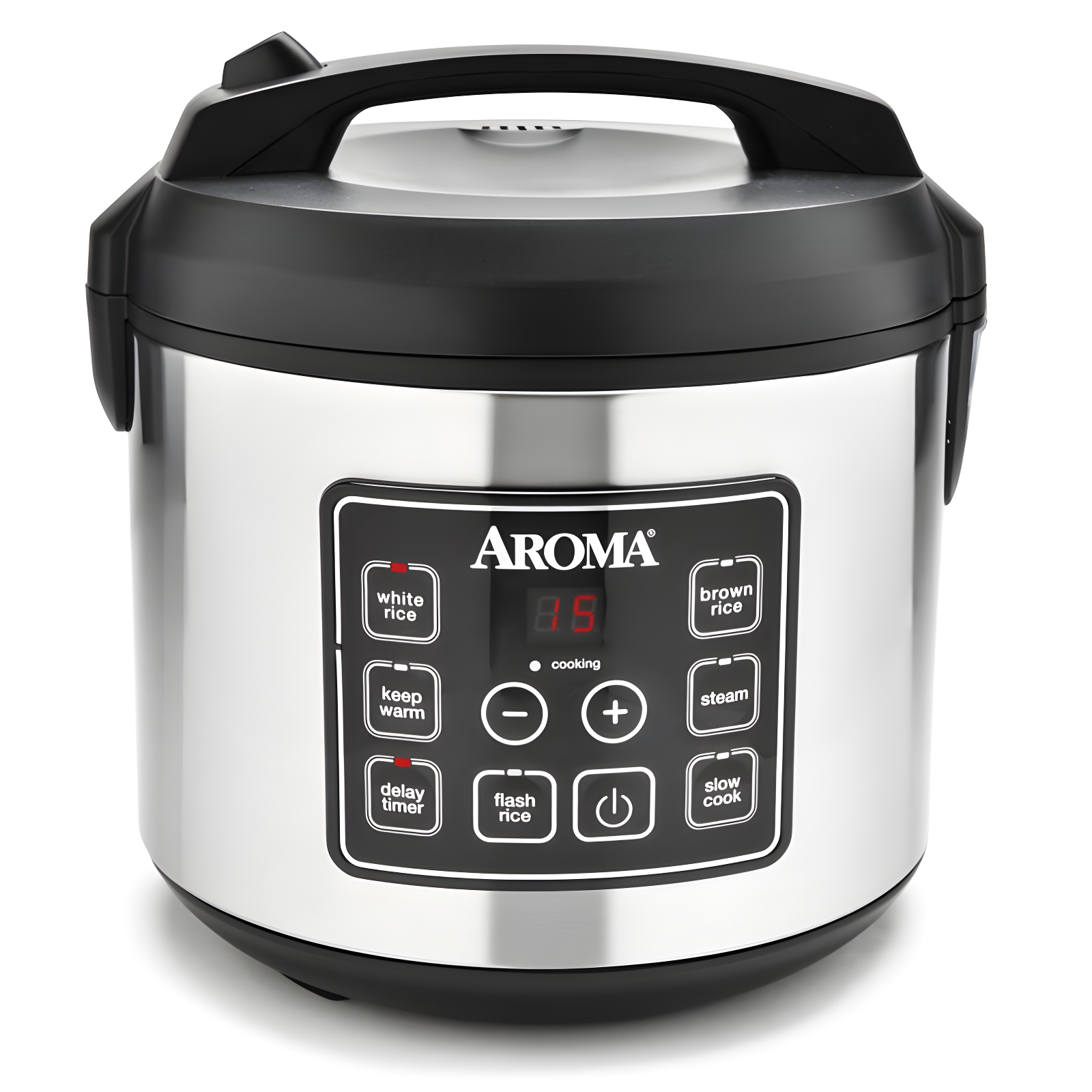 Aroma Aroma 5 Qt. Cool Touch Digital Slow Cooker, Food Steamer and Rice Cooker