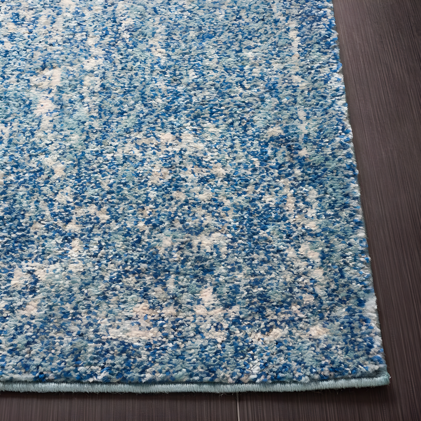 Evoke EVK256 Power Loomed Indoor Runner - Blue/Ivory - 2'2"x17' - Safavieh