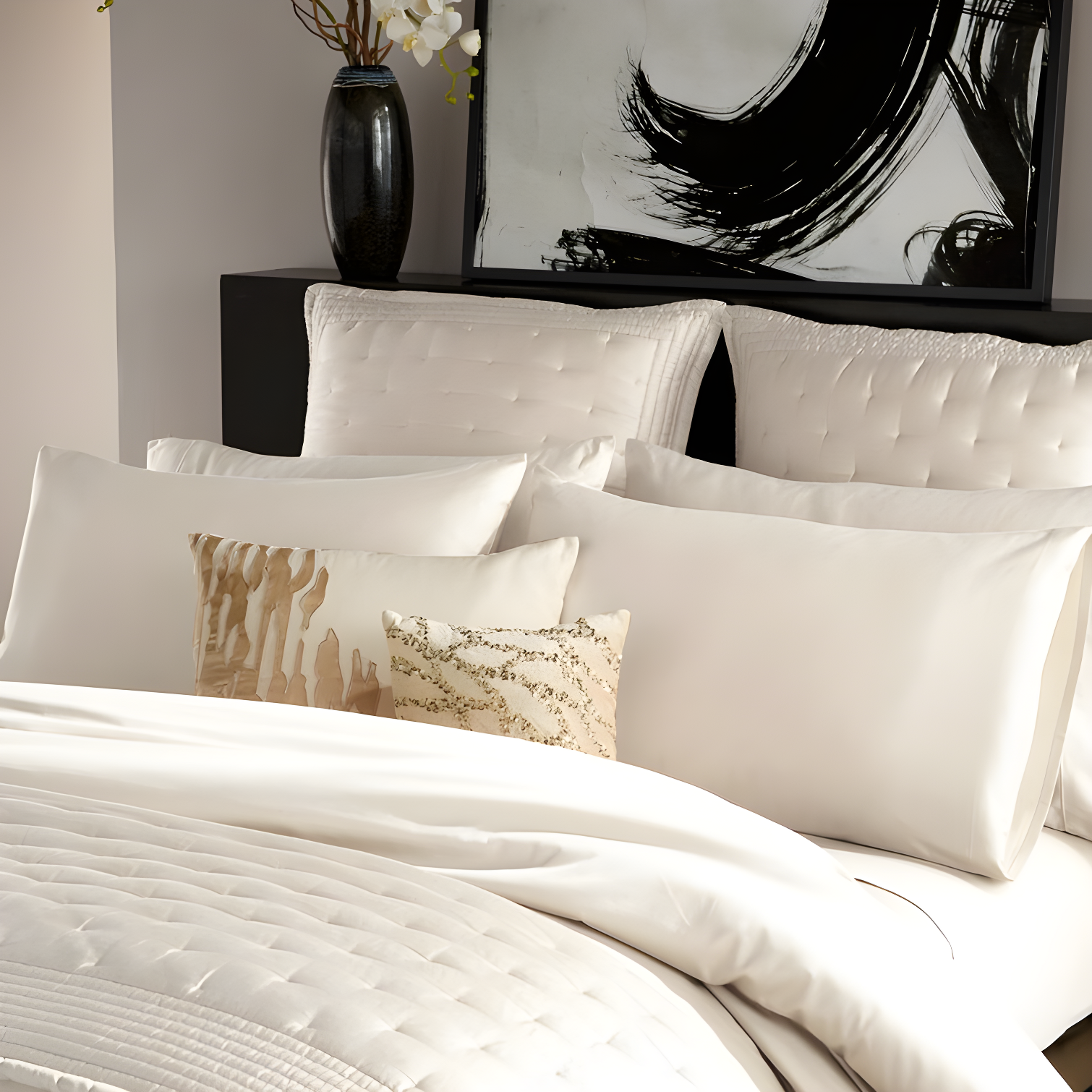 Essential Pure Silk Ivory Full/Queen Quilt