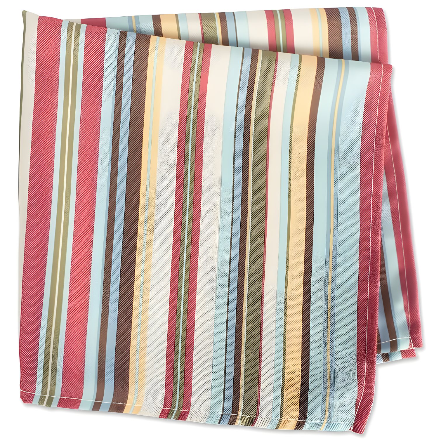 Casa Polyester Floral Square Napkin (Set of 6)