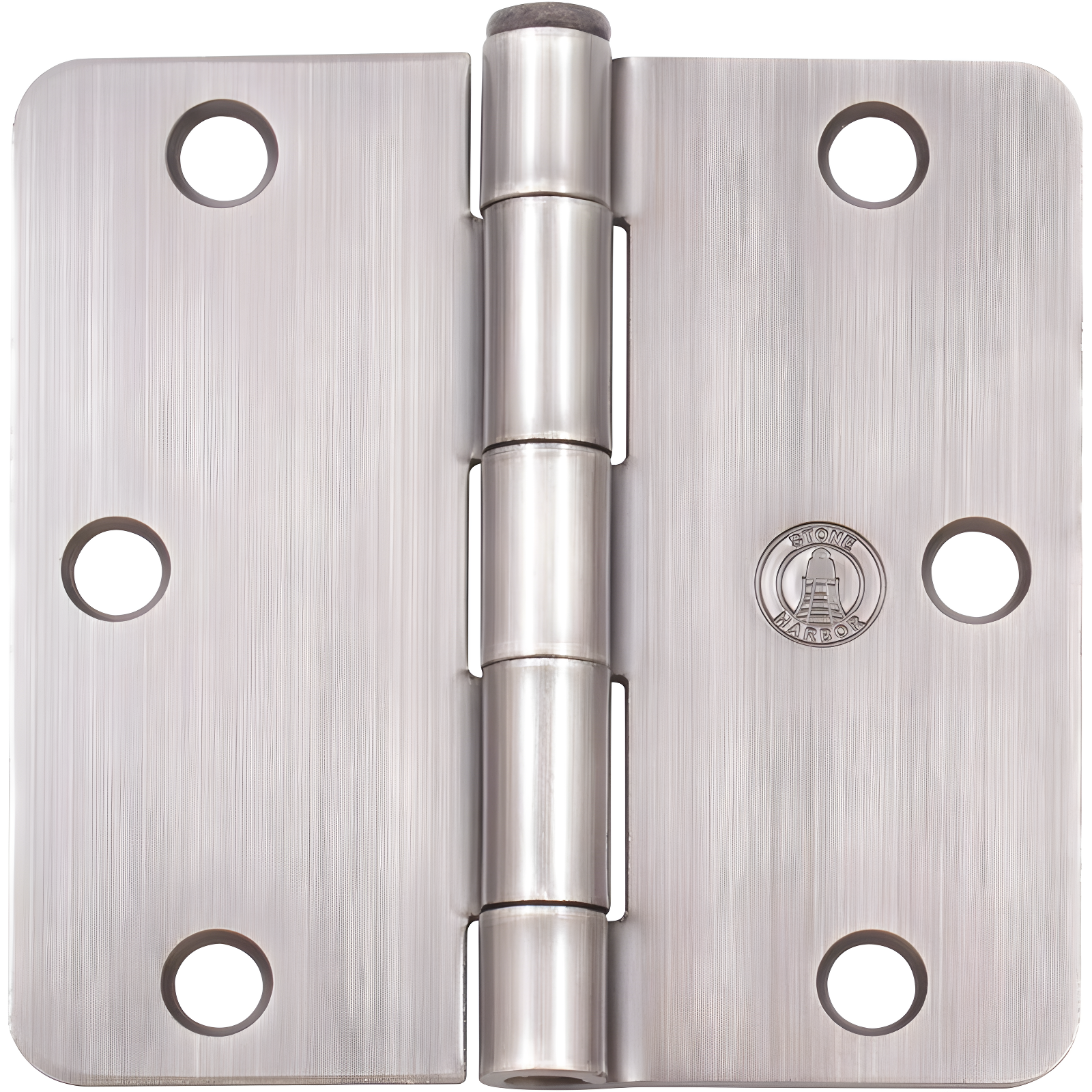 Stone Harbor Hardware 3-1/2" Door Hinges, 1/4" Radius Corner (Set of 2)
