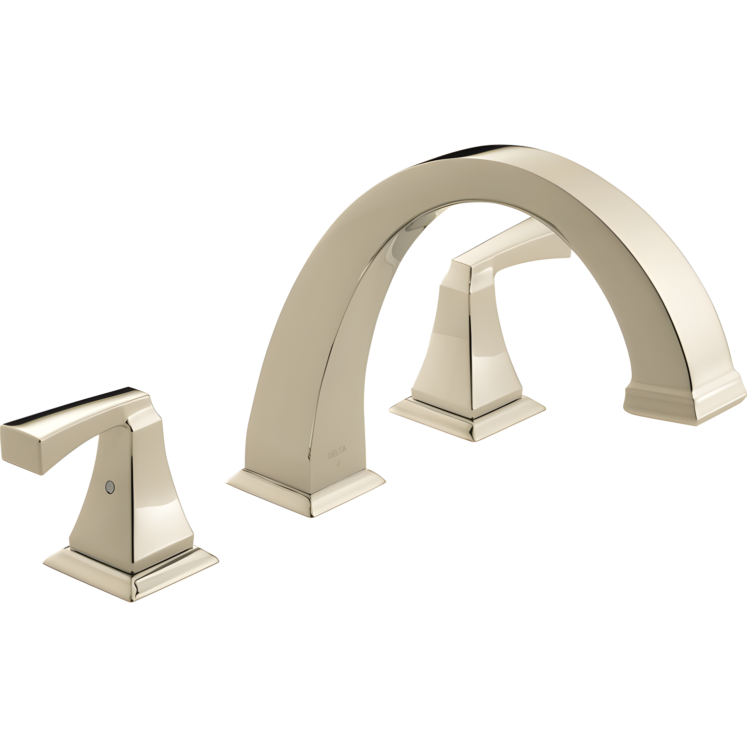 Dryden Double Handle Deck Mounted Roman Tub Faucet Trim