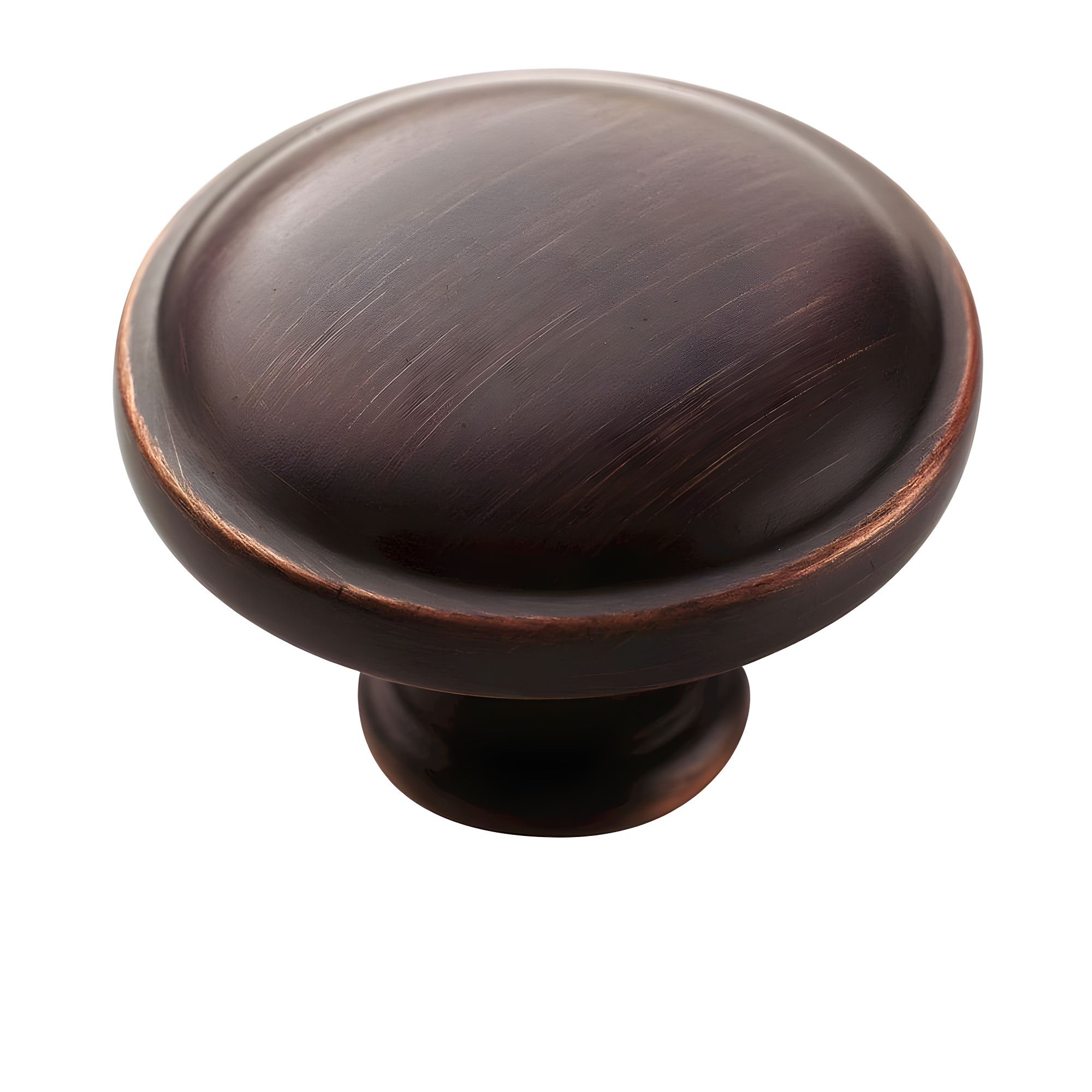 Amerock Allison Round Cabinet Knob 1-1/4 in. D 15/16 in. Oil Rubbed Bronze 1 pk