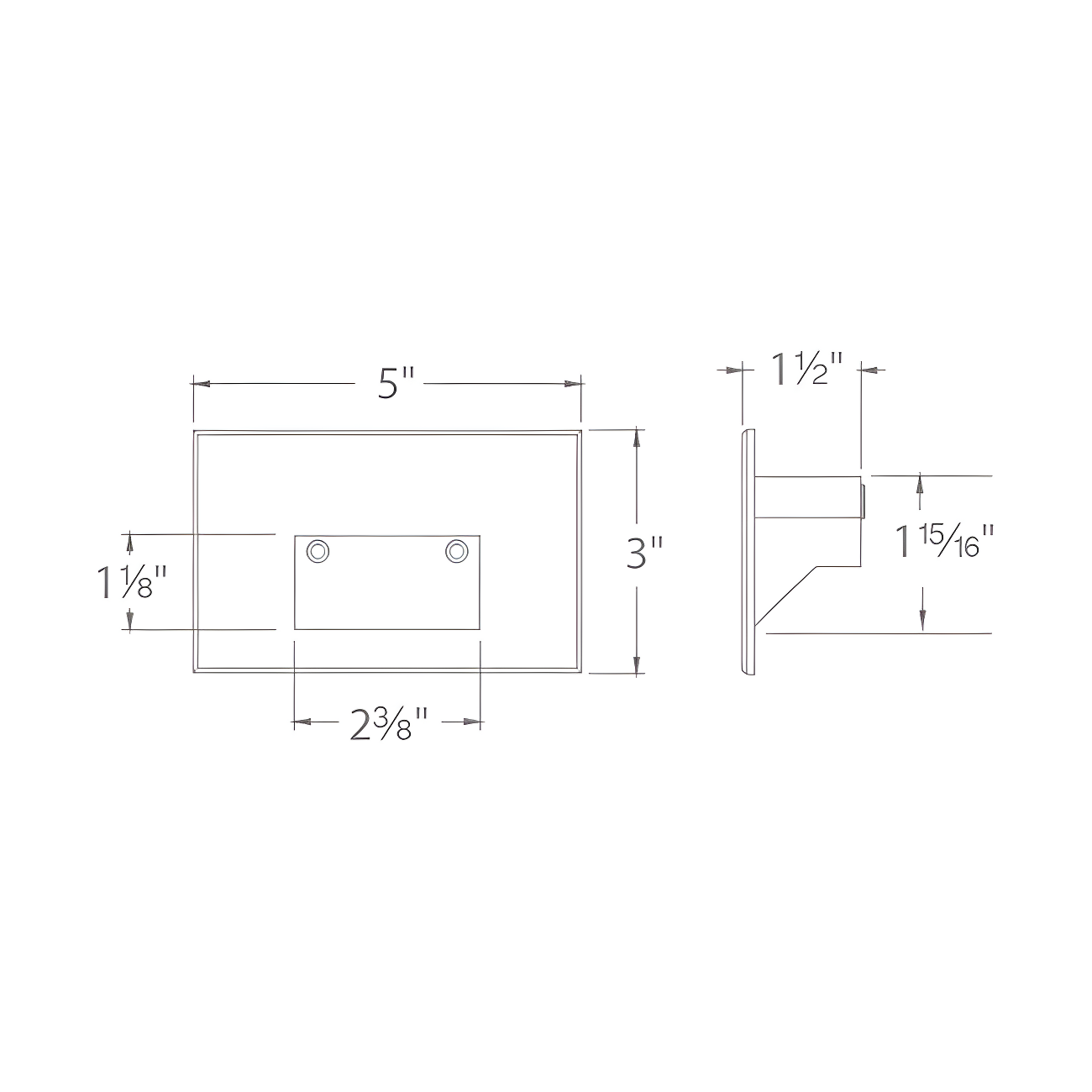 Low Voltage Integrated LED Metal Step Light