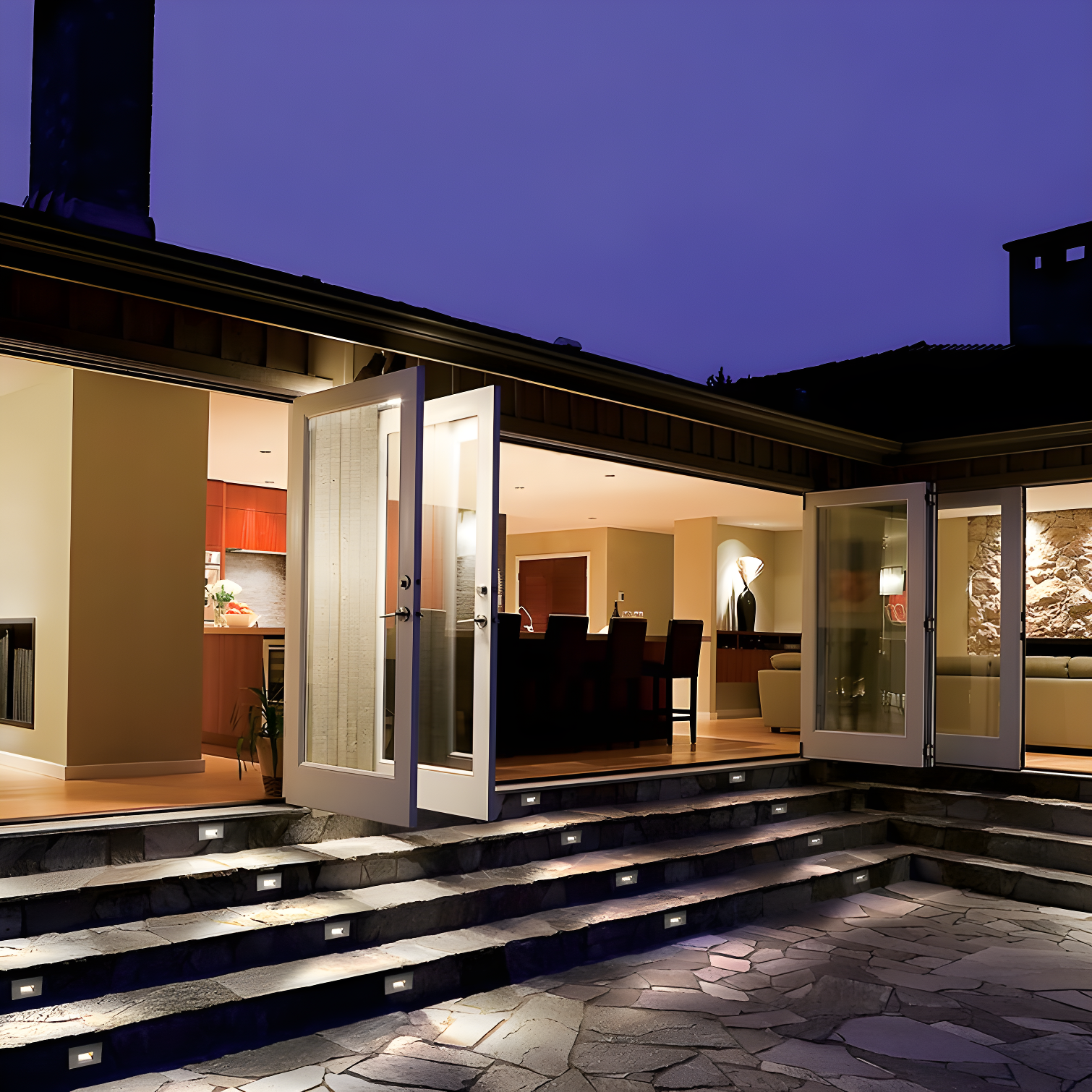 Low Voltage Integrated LED Metal Step Light