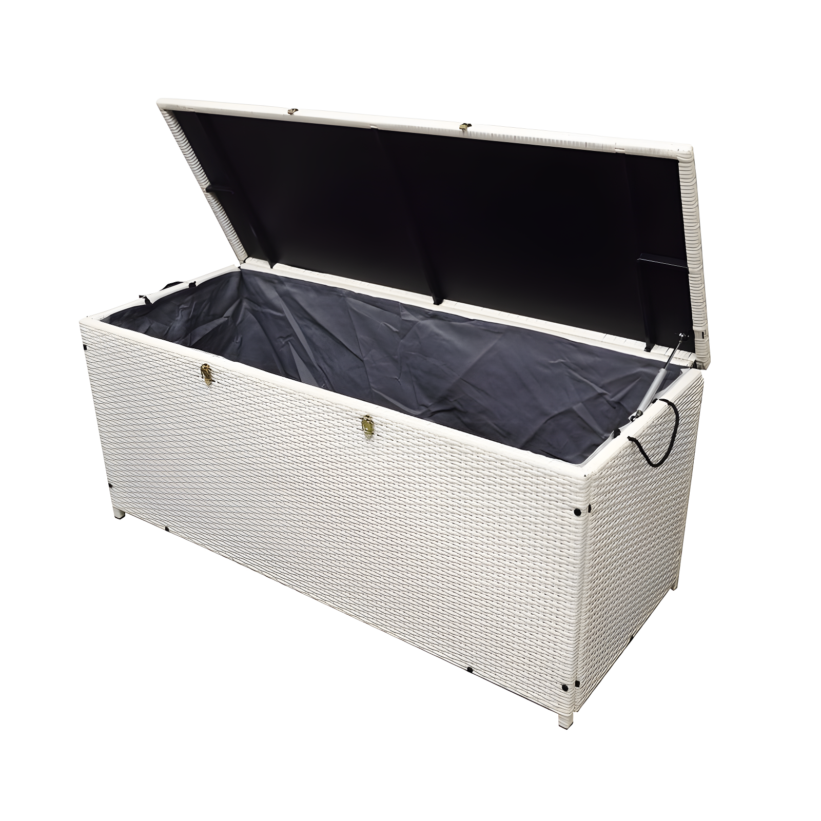 Oakland Living 53'' W 113 Gallons Water Resistant Wicker Deck Box