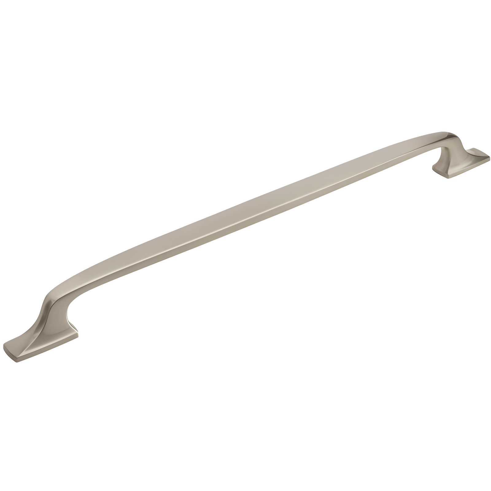 Amerock Highland Ridge 18 inch (457mm) Center-to-Center Satin Nickel Appliance Pull