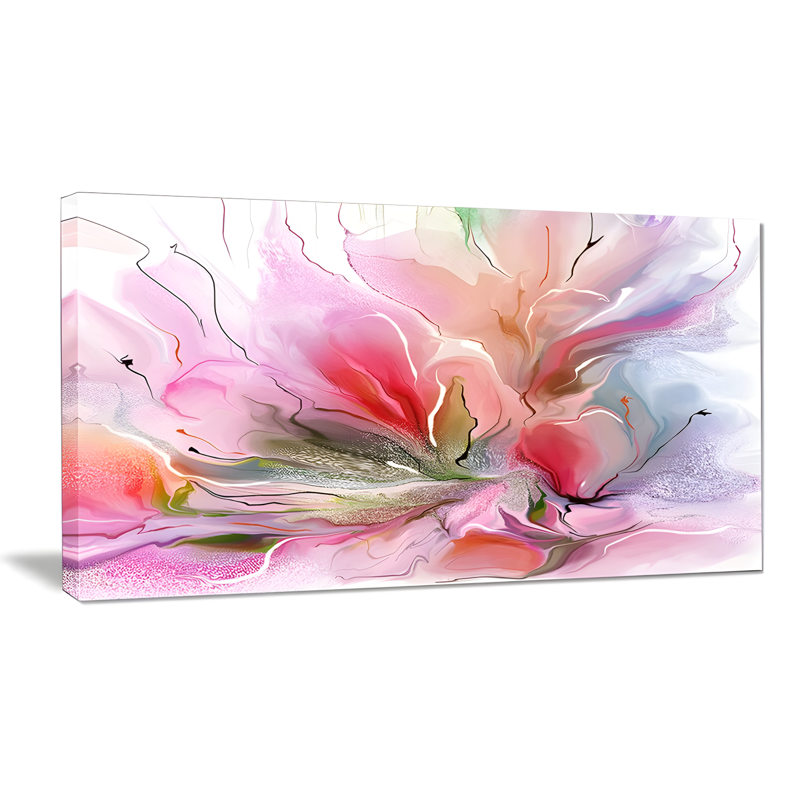 Design Art " Lovely Painted Floral Design "