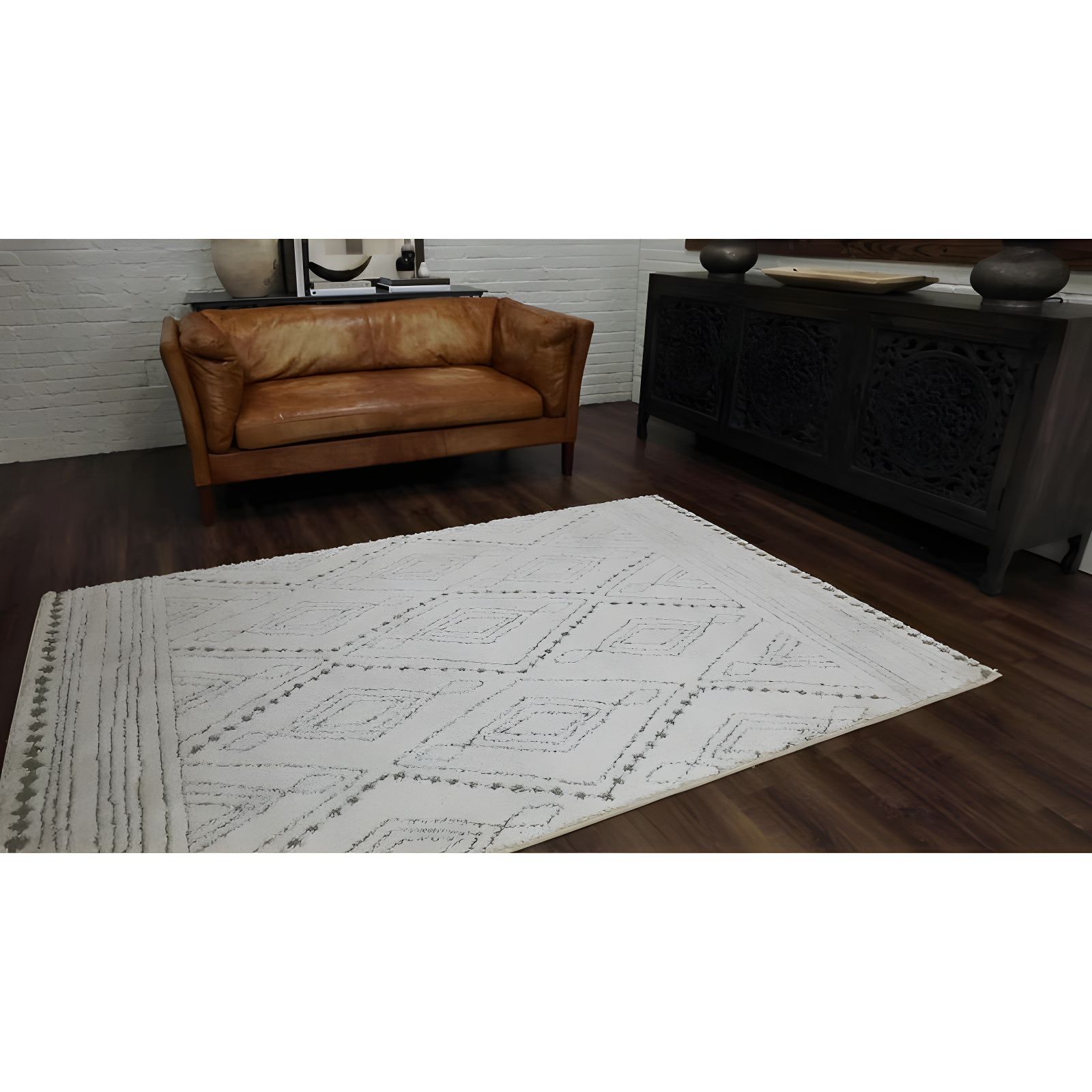 Mohawk 5'x7' Premium Dual Surface Rug Pad Natural: Skid-Resistant, Gray, Rectangle, Polyester, Latex Backing