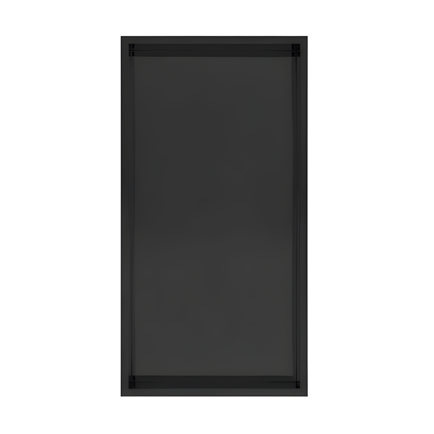 Voltaire 12" x 24" Stainless Steel Single Shelf Wall Niche