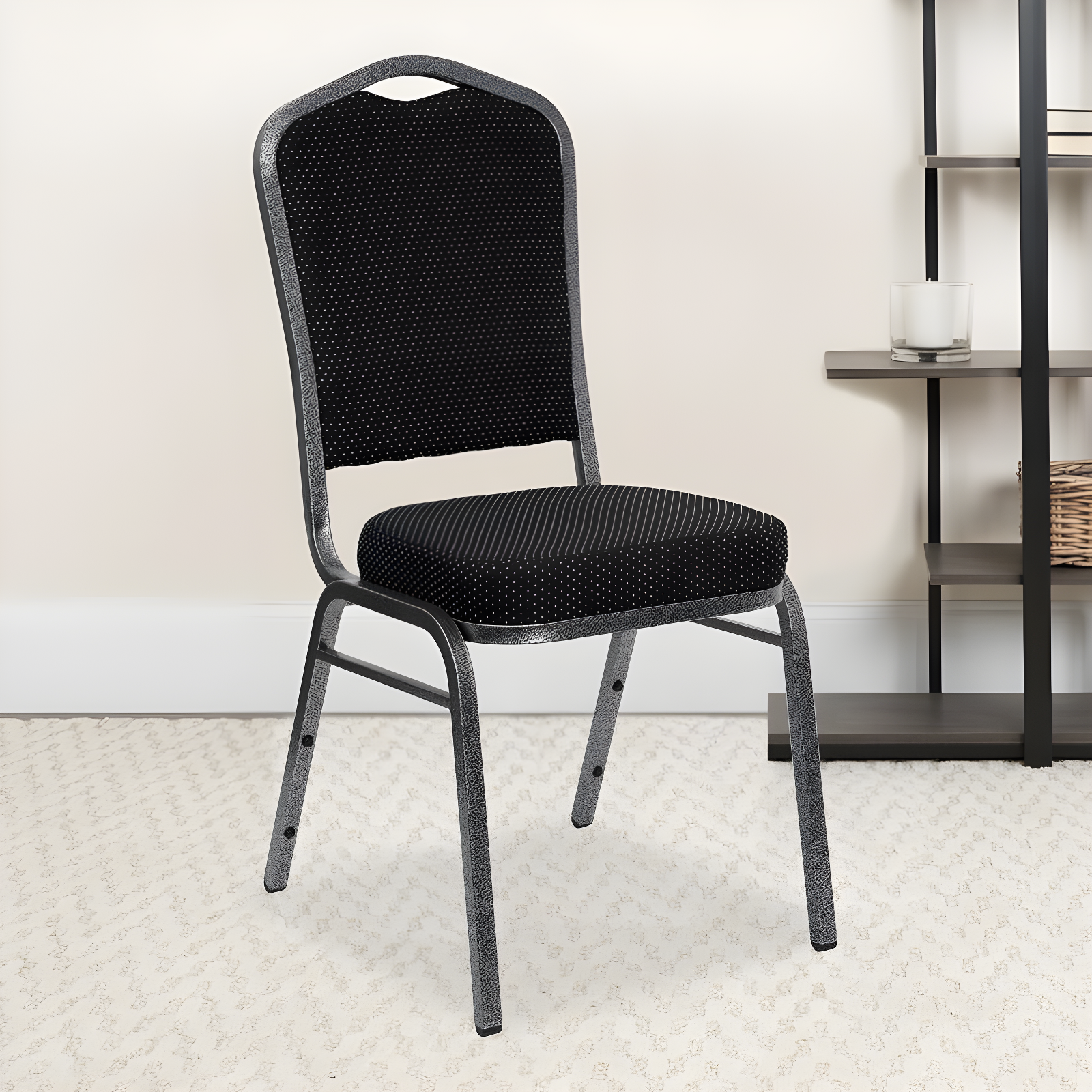 Crown Back Stacking Banquet Chair