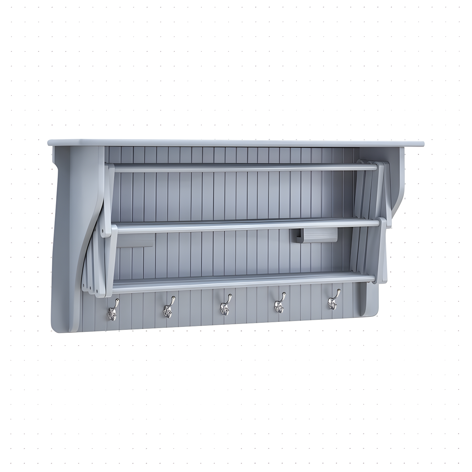 Latitude Run® Collapsible Accordion Wall Mounted Drying Rack & Reviews | Wayfair