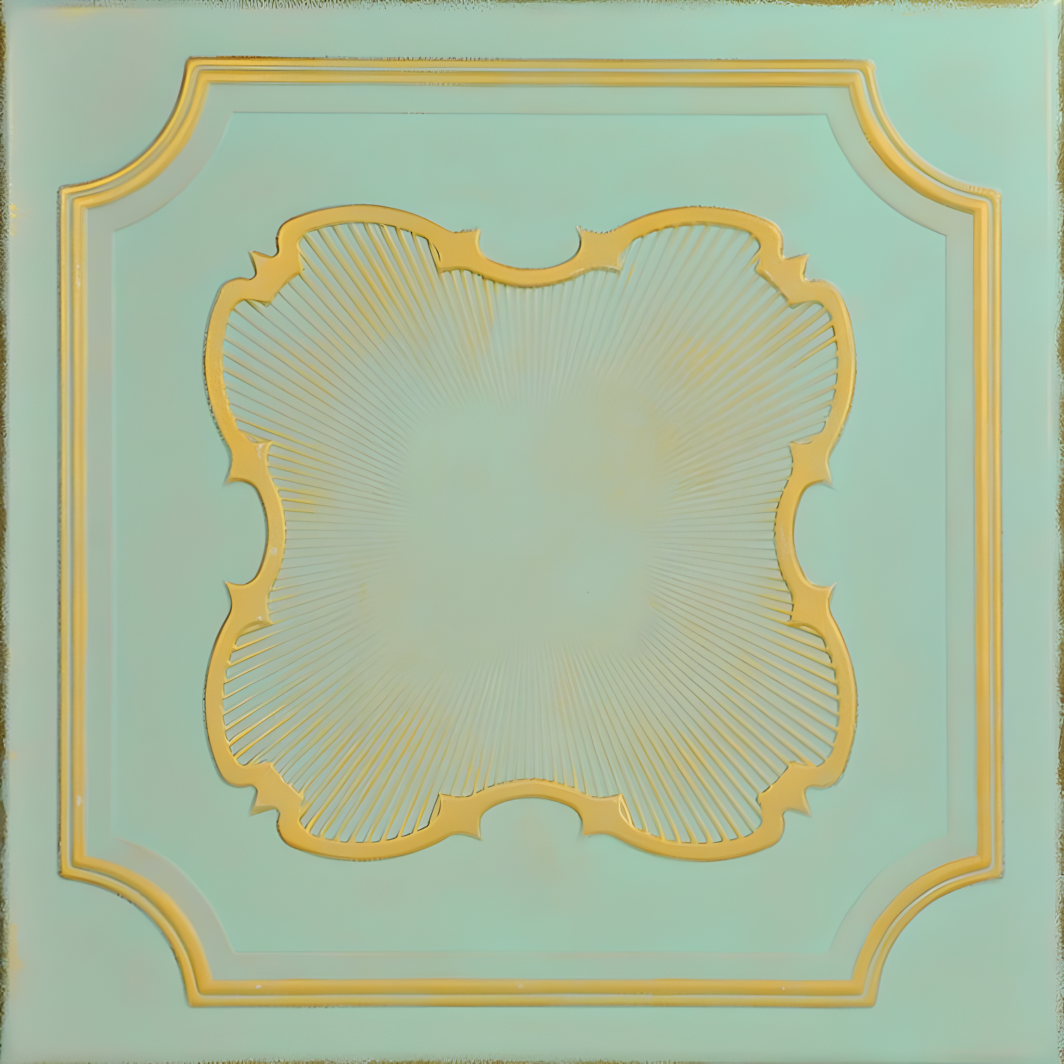 A La Maison Ceilings Coronado 1.6 ft. x 1.6 ft. Polystyrene Glue-up Ceiling Tile (Set of 48)