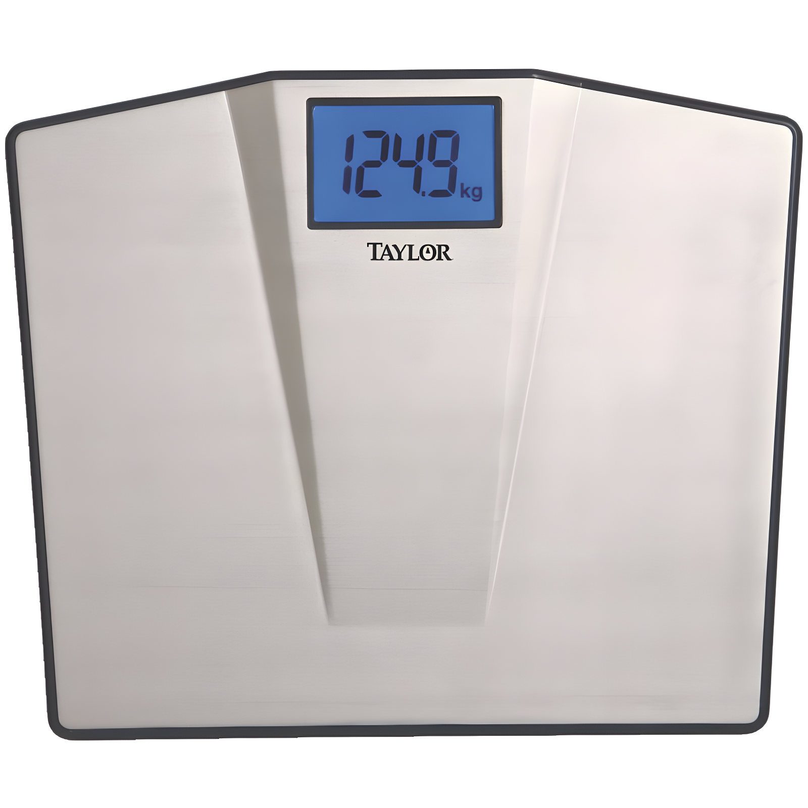 Taylor® Precision Products Accu-Glo™ 550-lb Capacity Bathroom Scale in Silver