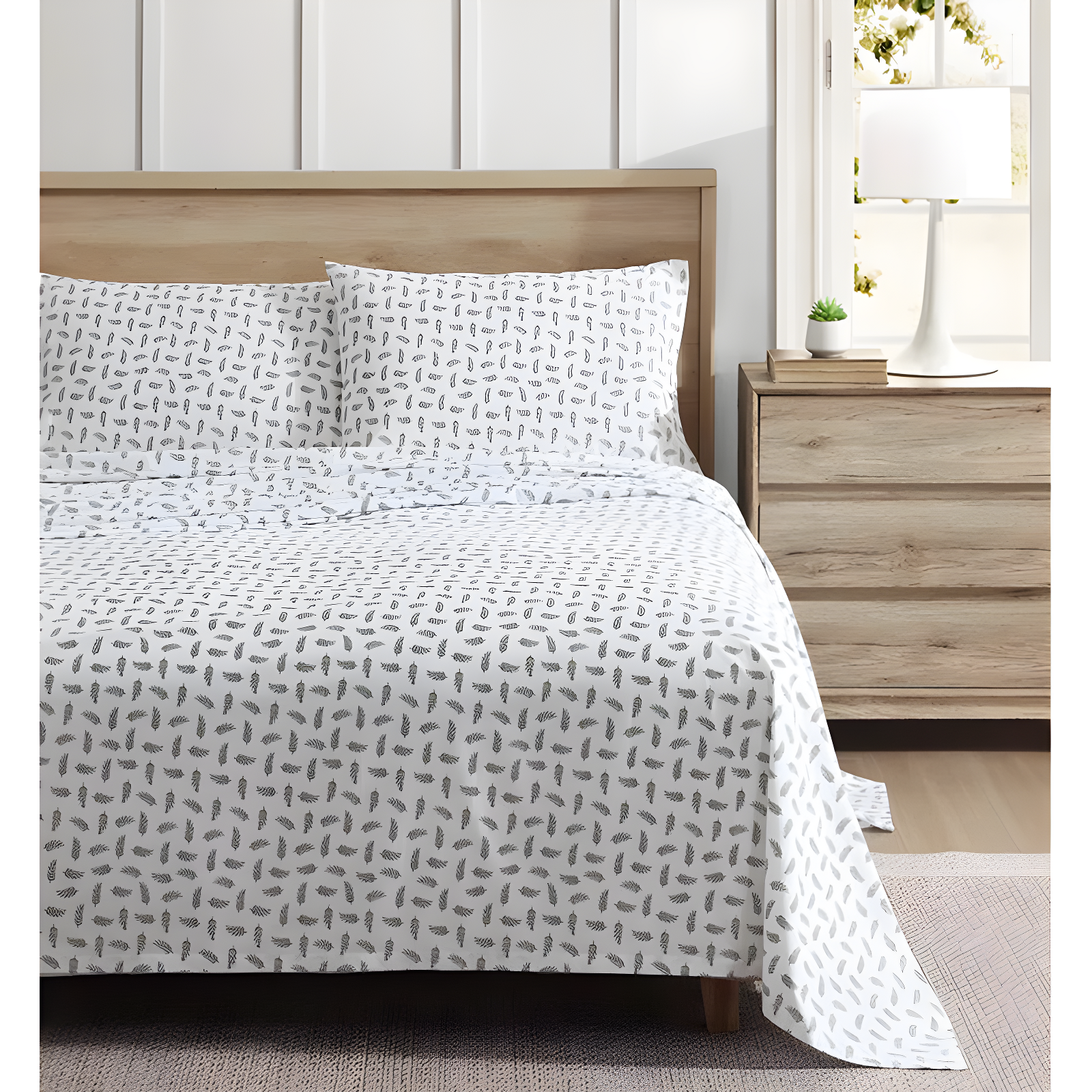 Eddie Bauer Eddie Bauer Printed Cotton Percale Sheet Sets
