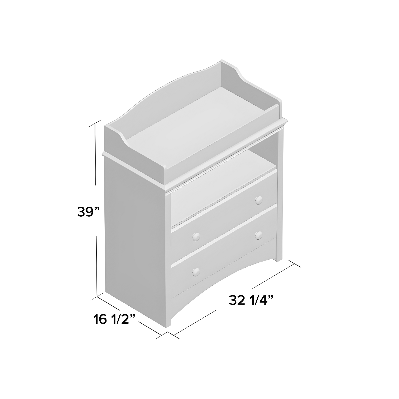 Angel Changing Table Dresser