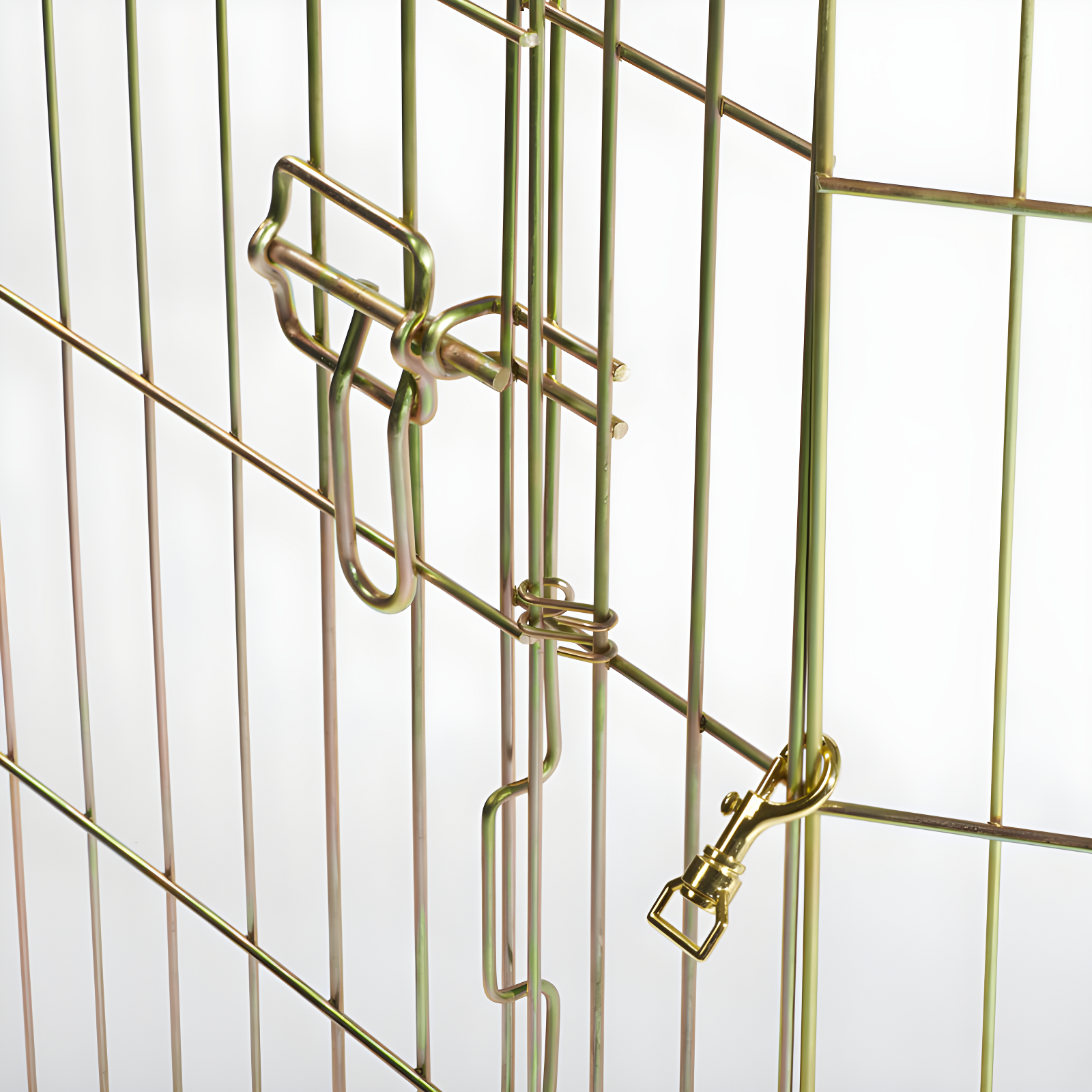 MidWest Homes for Pets Gold Zinc Exercise Pen/Pet Playpen with Door