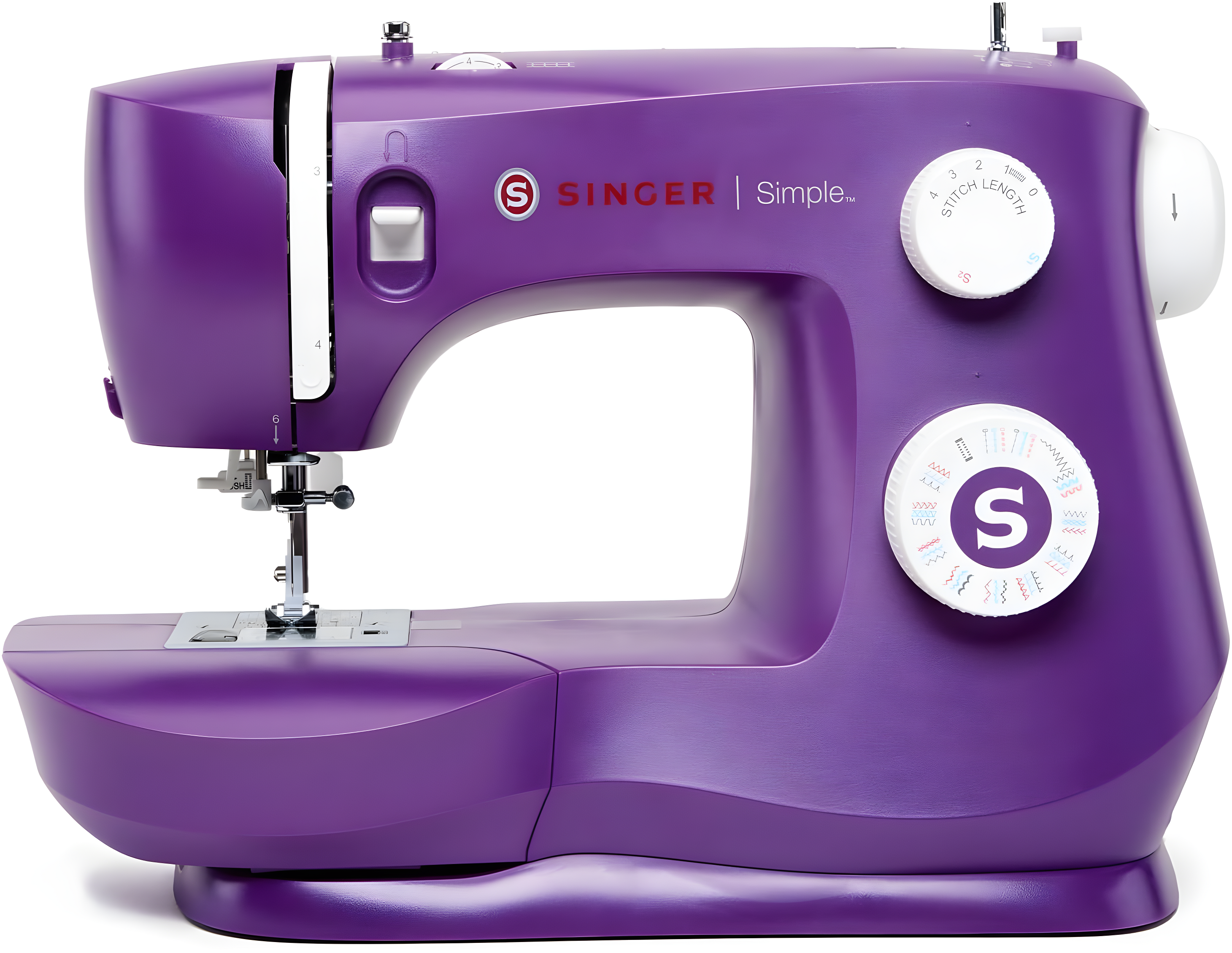 SINGER® Simple™ 3337 Mechanical Sewing Machine, Purple