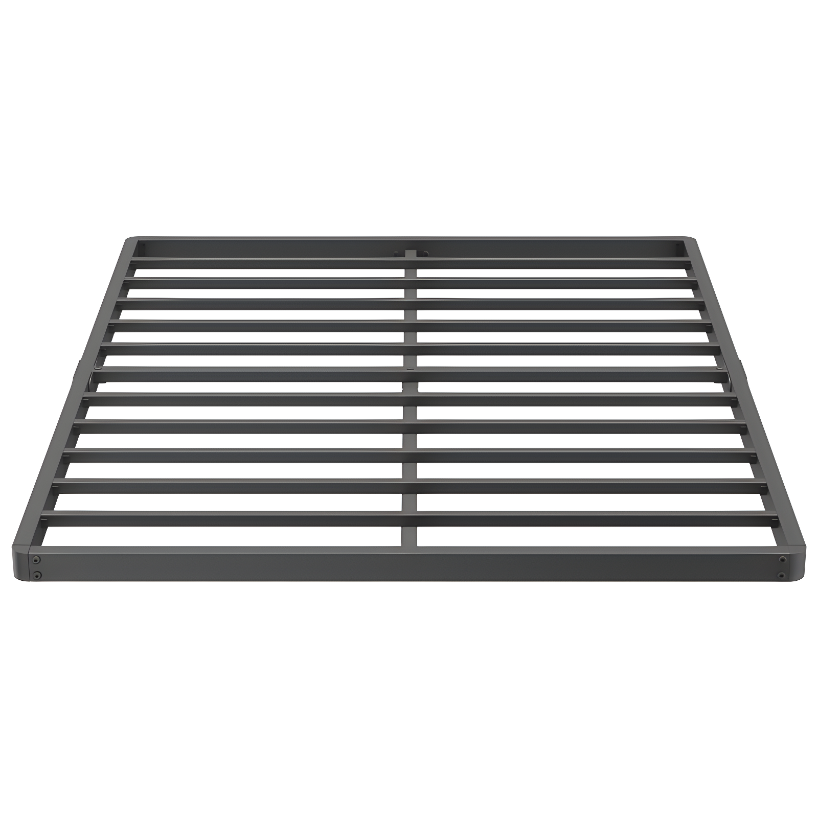 Alwyn Home Bercht 2" Low Profile Metal Box Spring Bunkie Board, Thin Bed Slat Replacement(No legs)